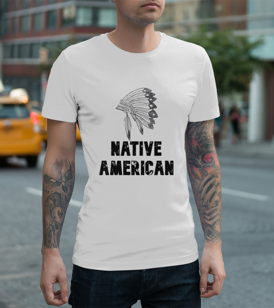 Native American Headdress T-Shirt