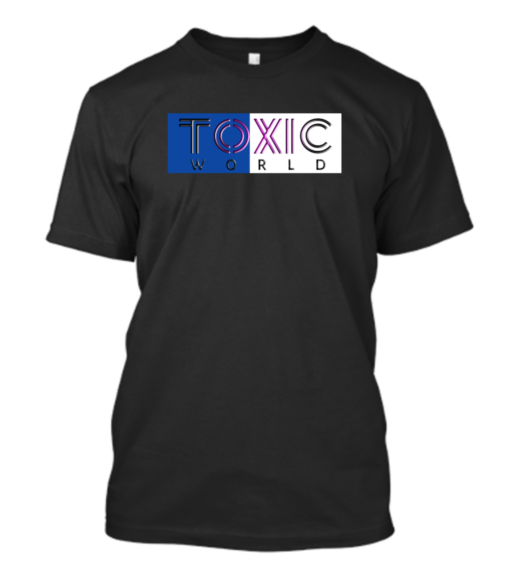 Toxic World Retro Neon T-Shirt
