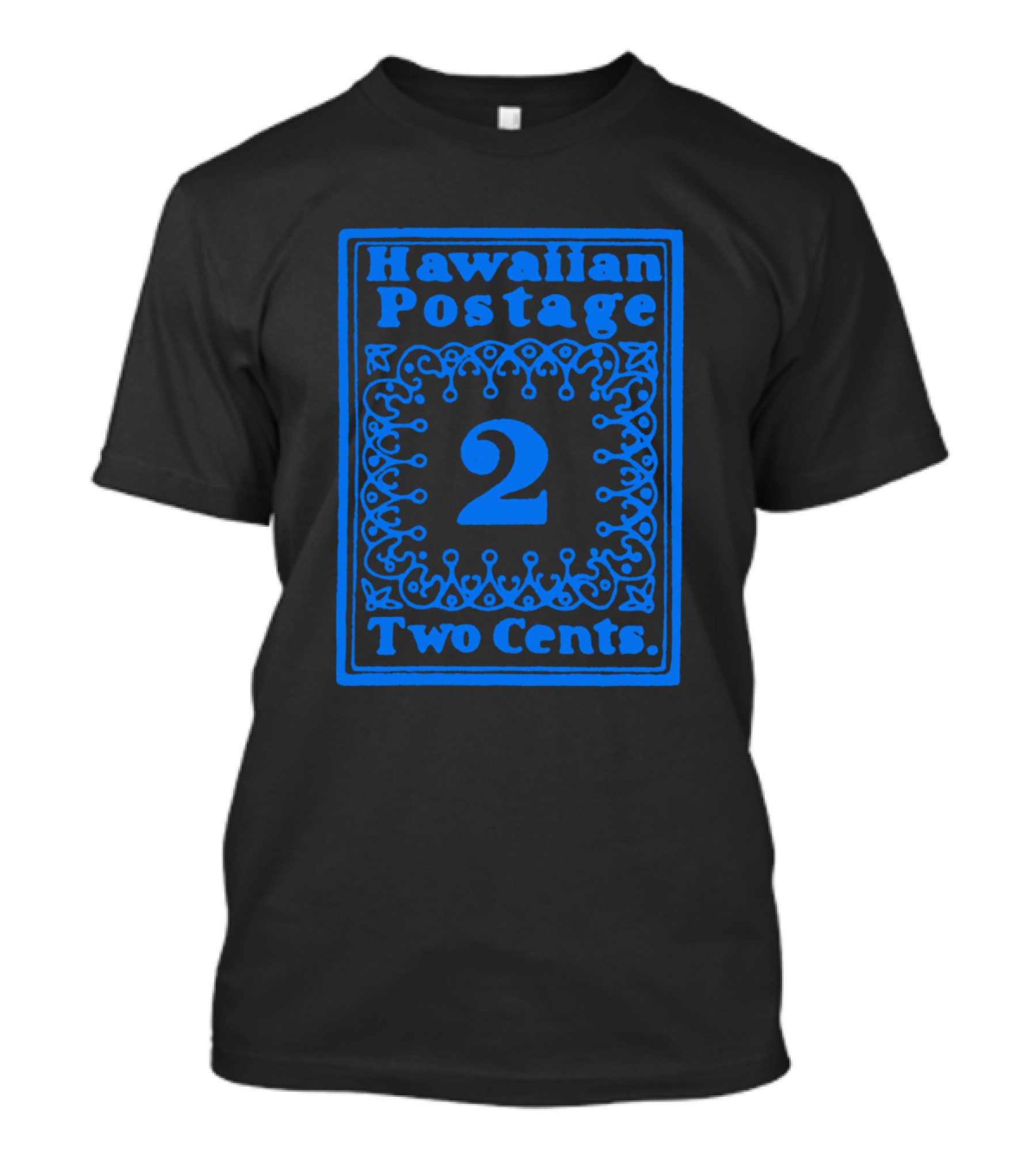 Hawaiian Postage Two Cents Vintage Stamp T-Shirt
