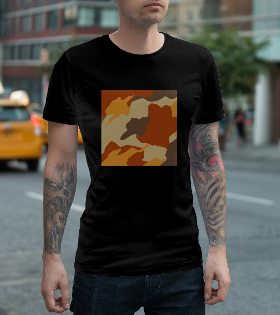 Retro Camouflage Vintage T-Shirt