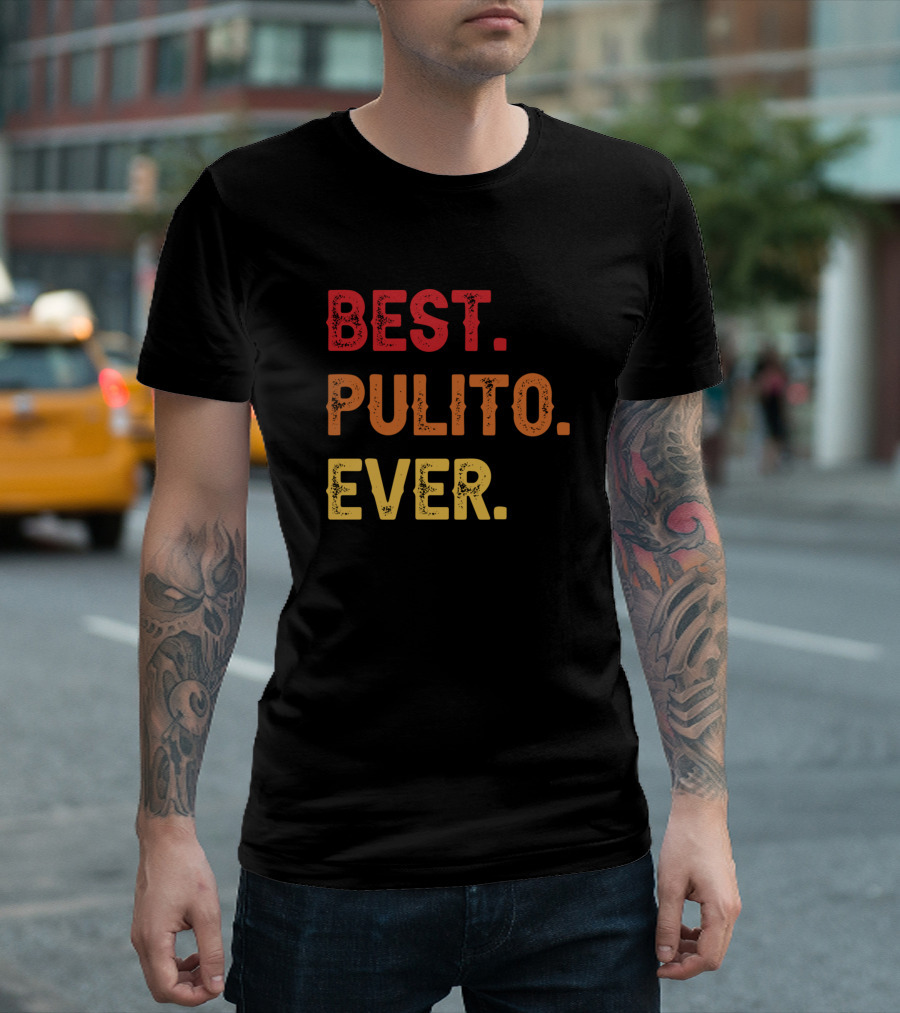 BEST PULITO EVER Second Name Middle T-Shirt