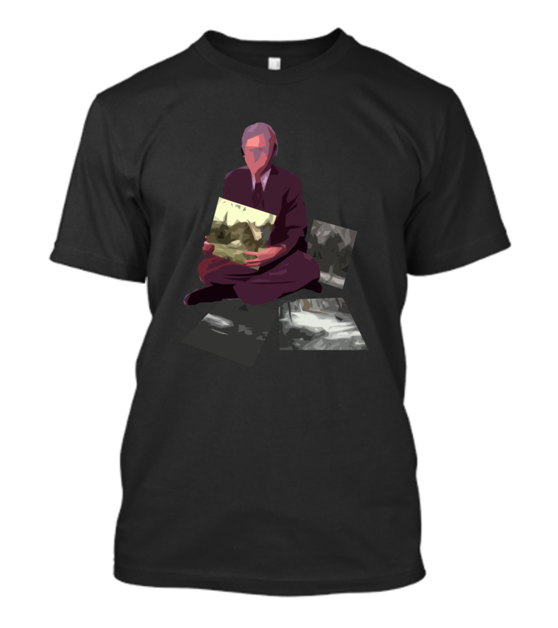 Burzum Minimalist Album Covers Dark Aesthetic T-Shirt
