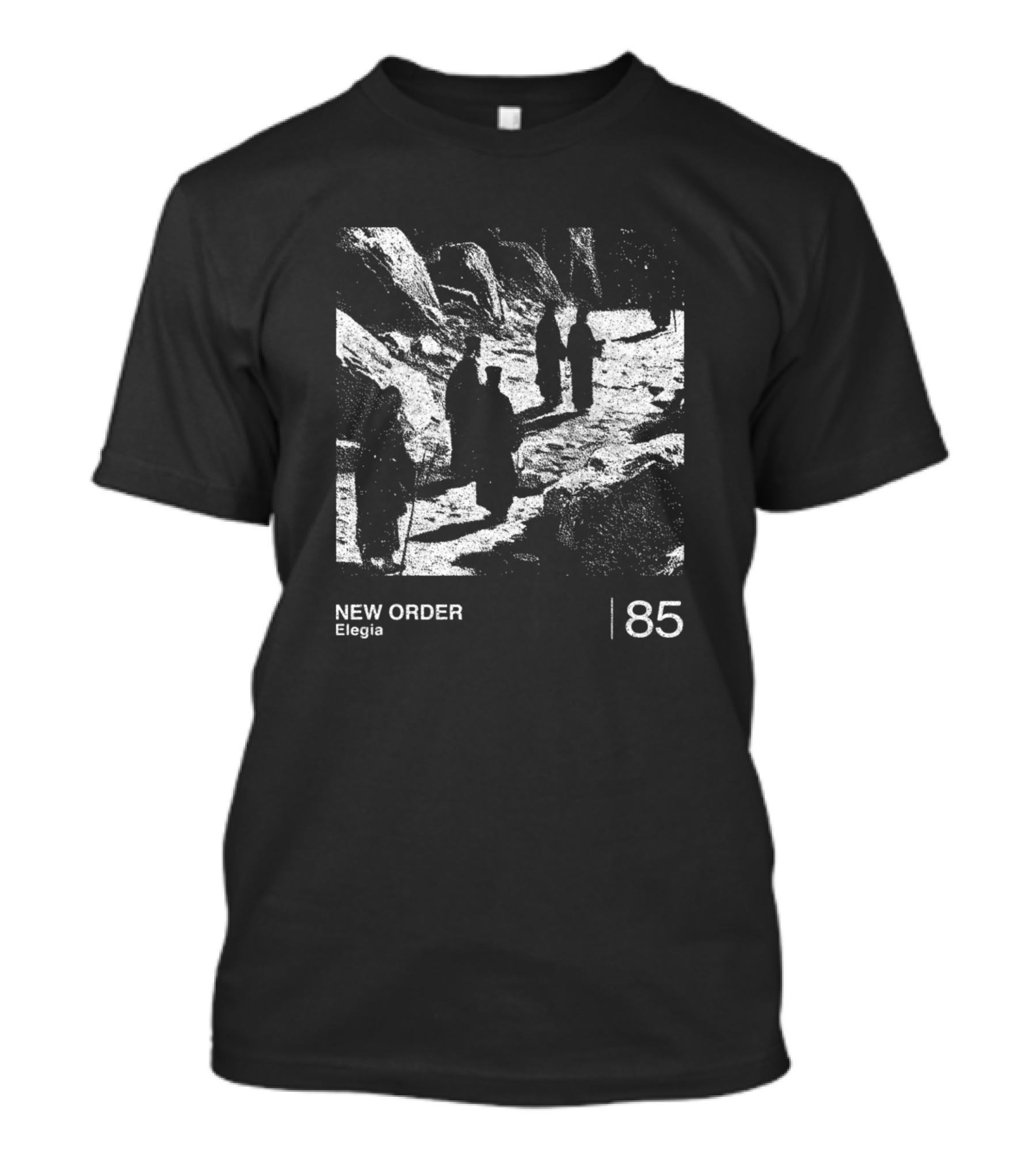 New Order Elegia 85 Monochrome Scene T-Shirt