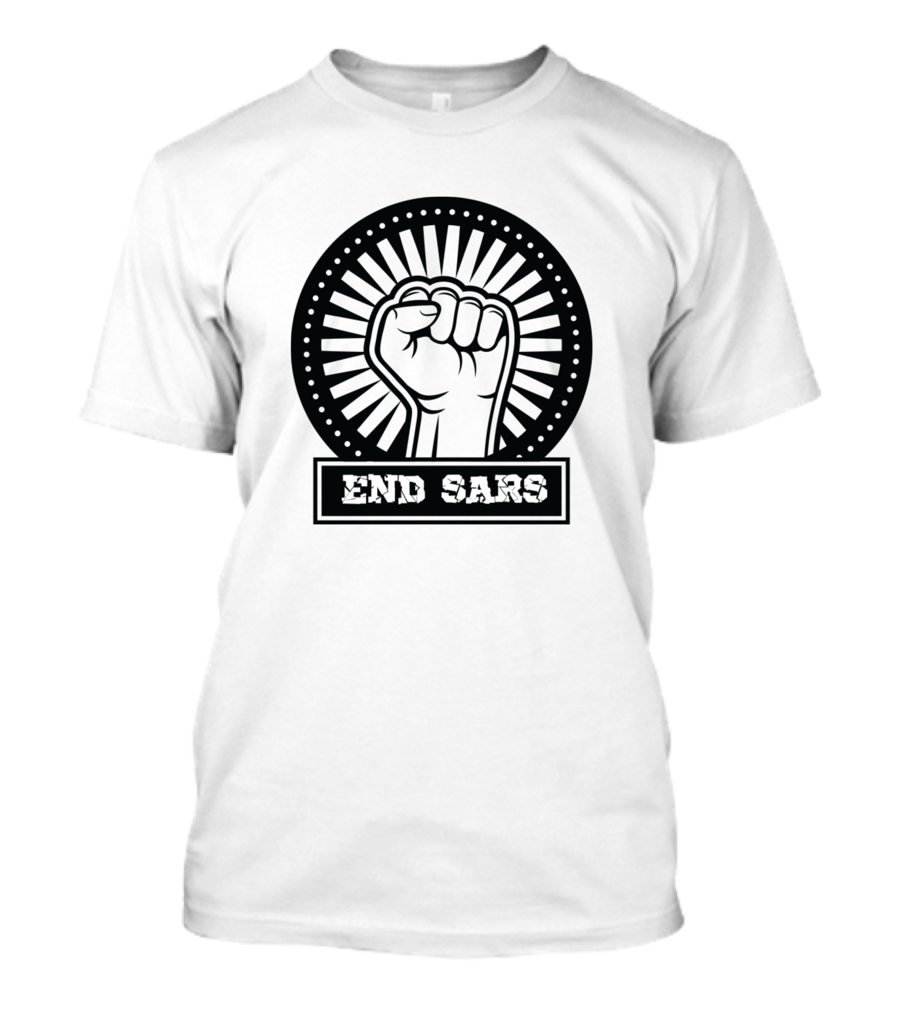 END SARS Raised Fist T-Shirt