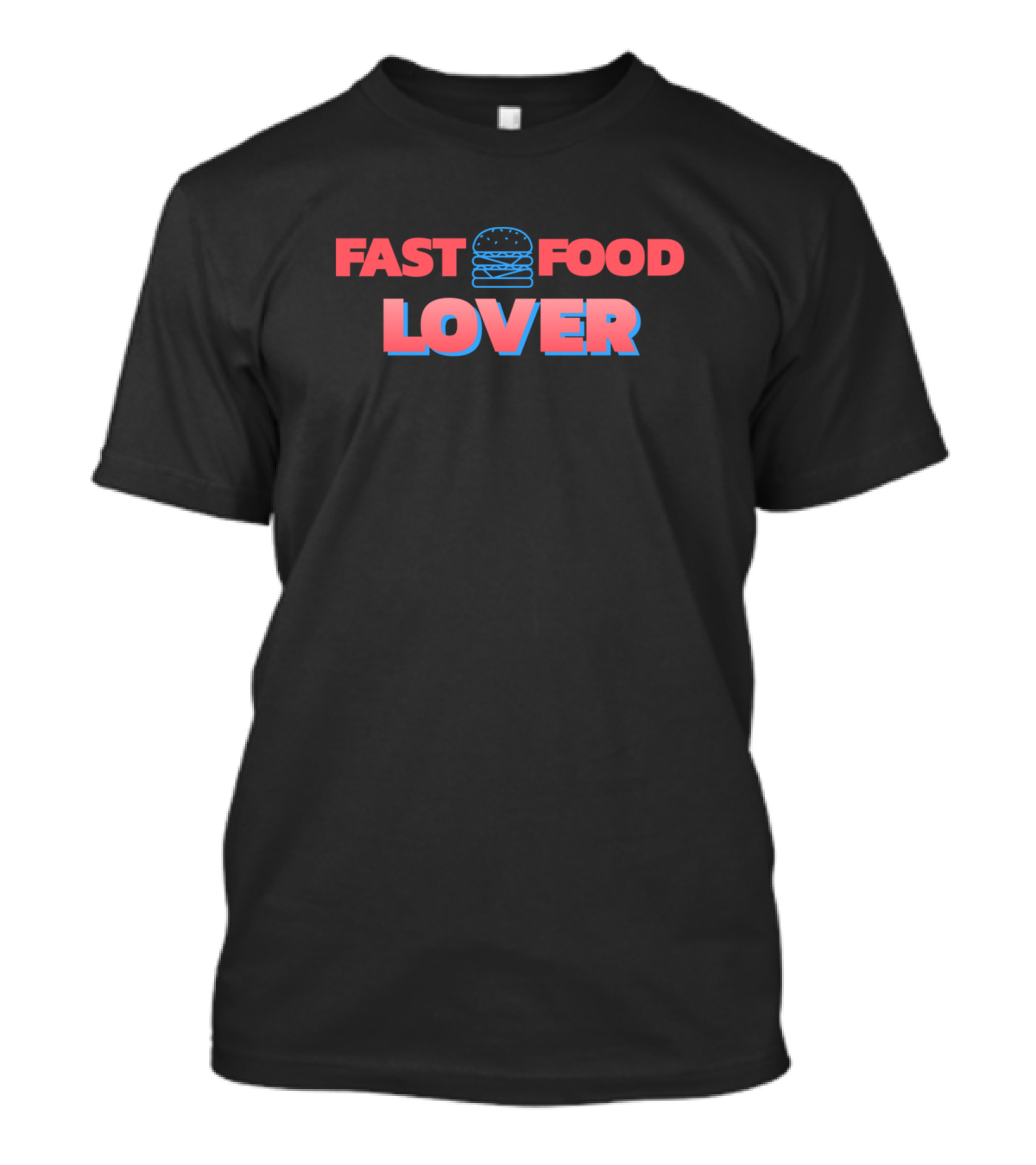 Fast Food Lover Burger T-Shirt