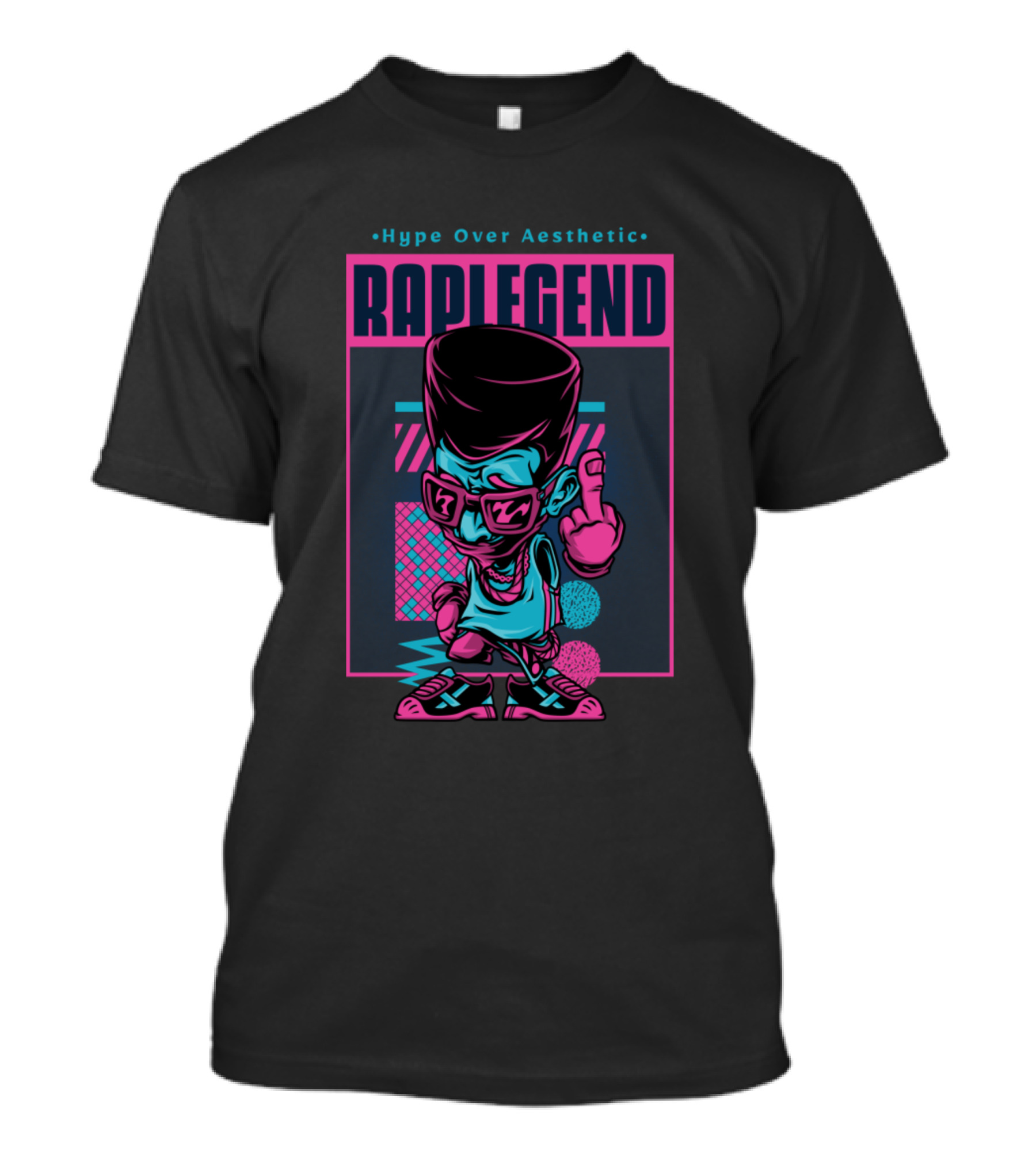 Hype Over Aesthetic Rap Legend T-Shirt