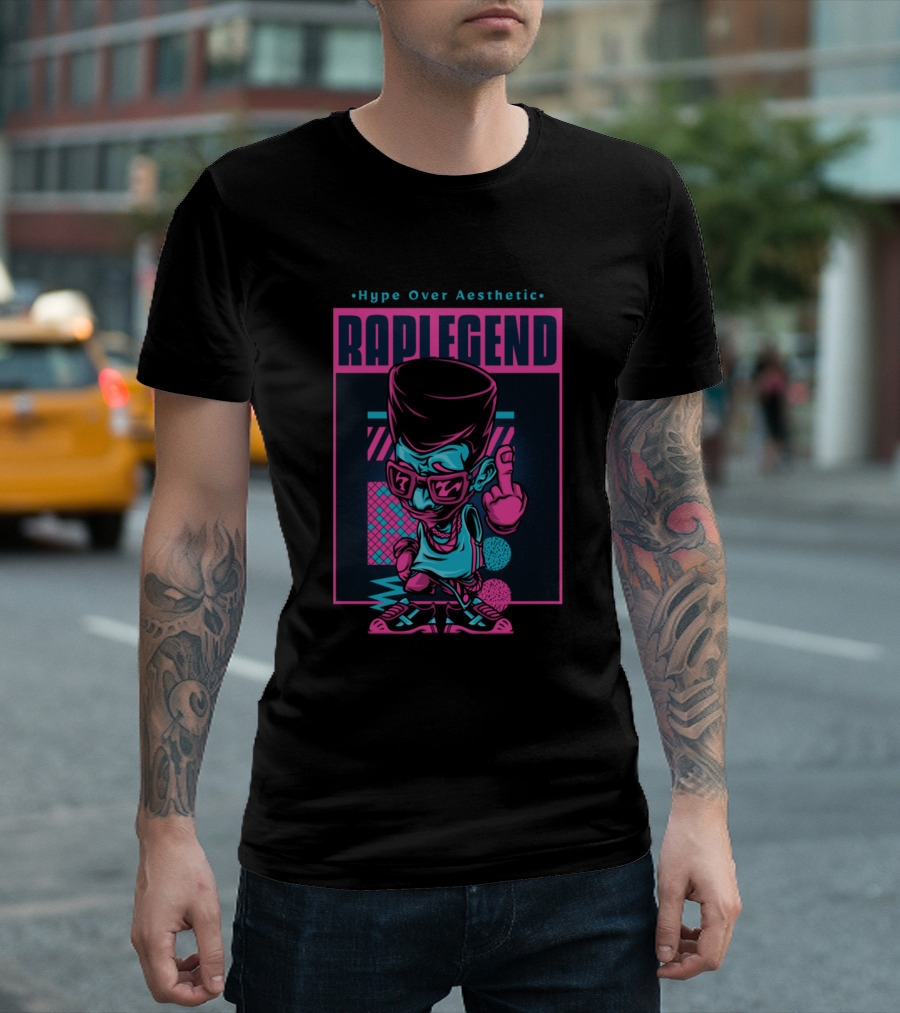 Hype Over Aesthetic Rap Legend T-Shirt