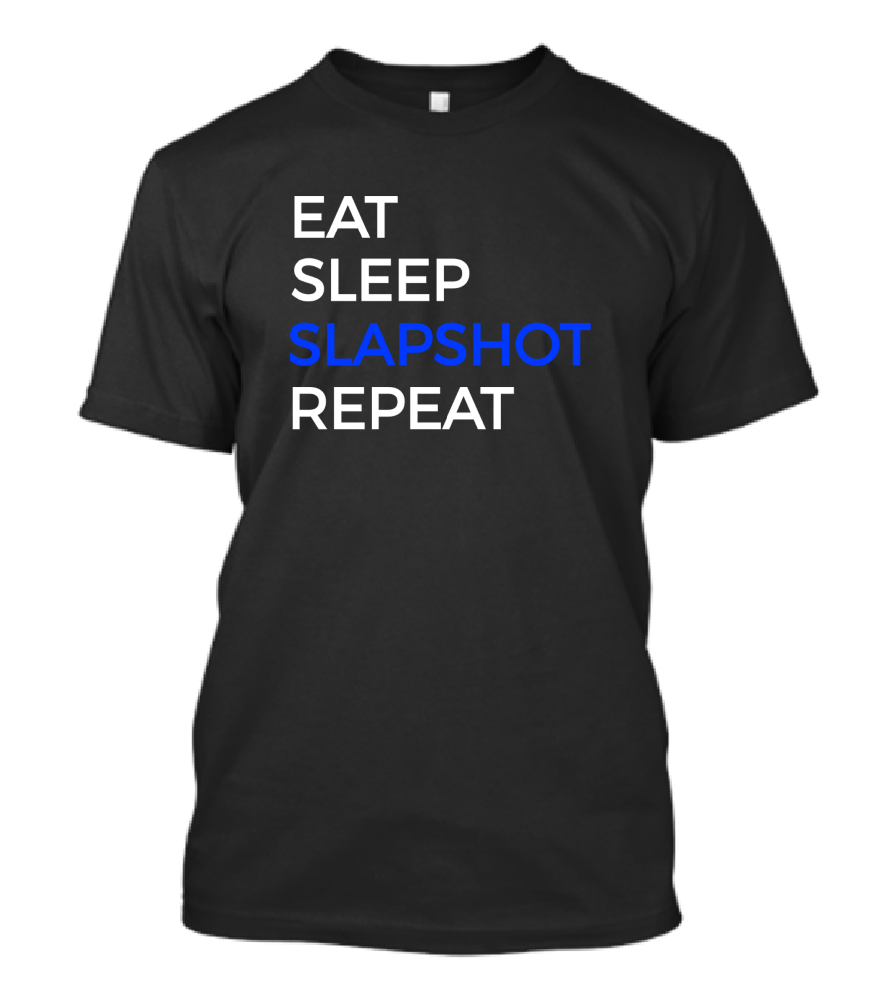 Eat Sleep Slapshot Repeat T-Shirt