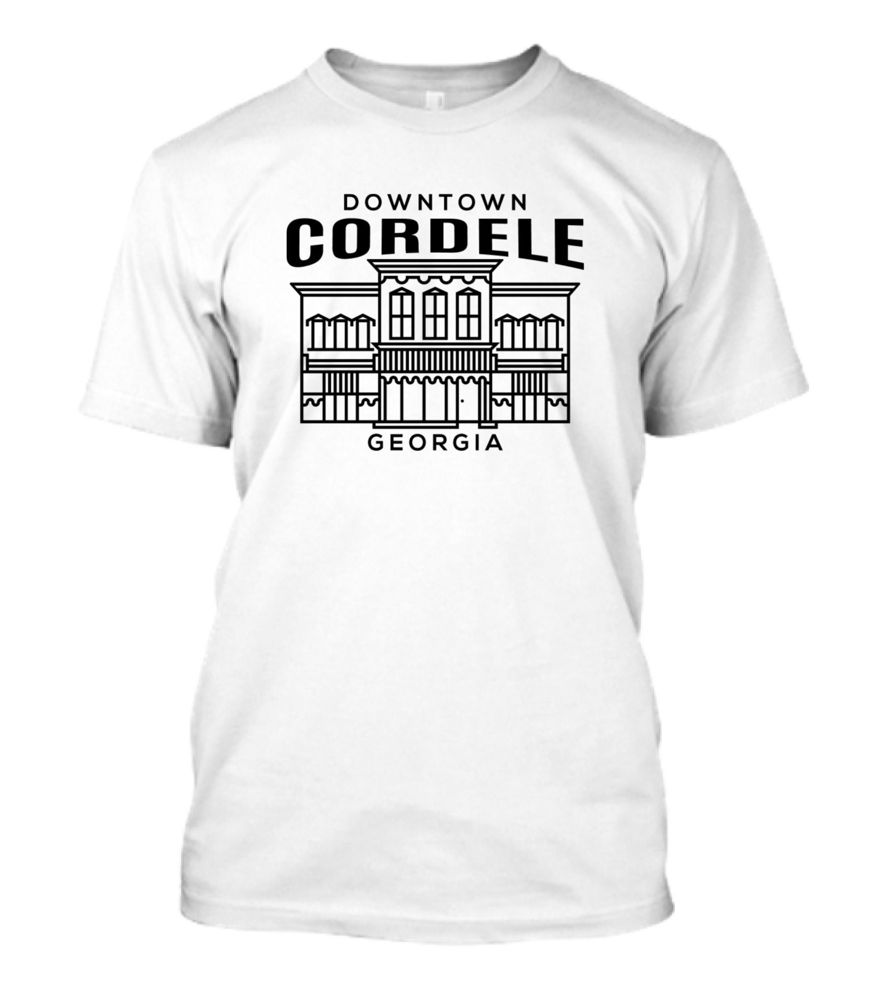 Downtown Cordele Georgia Historic Building T-Shirt