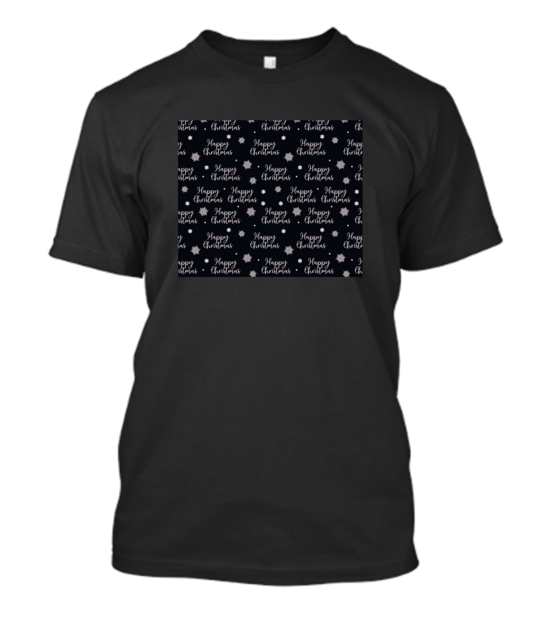 Happy Christmas Snowflake T-Shirt