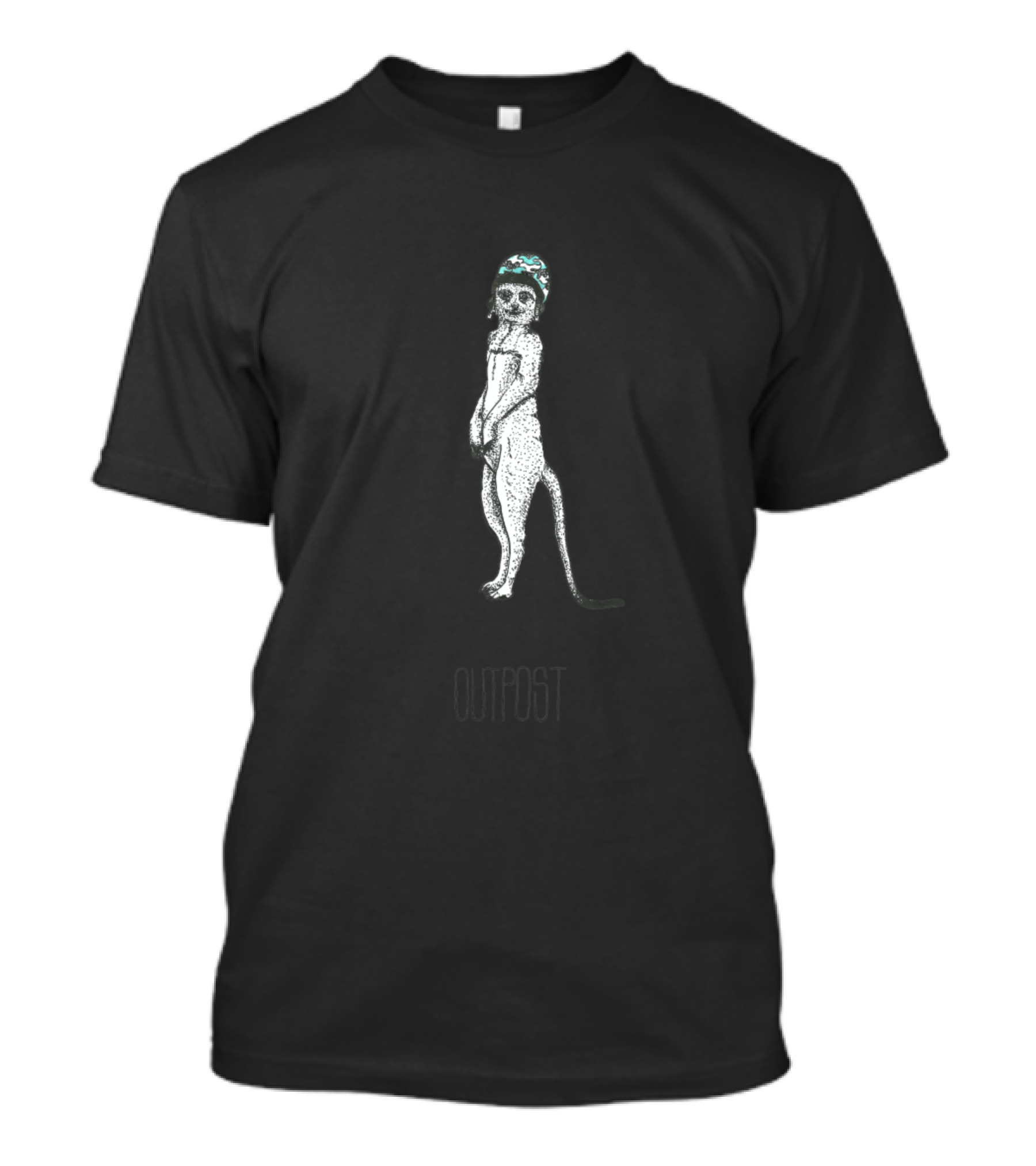 Meerkat Outpost With Hat And Sunglasses T-Shirt