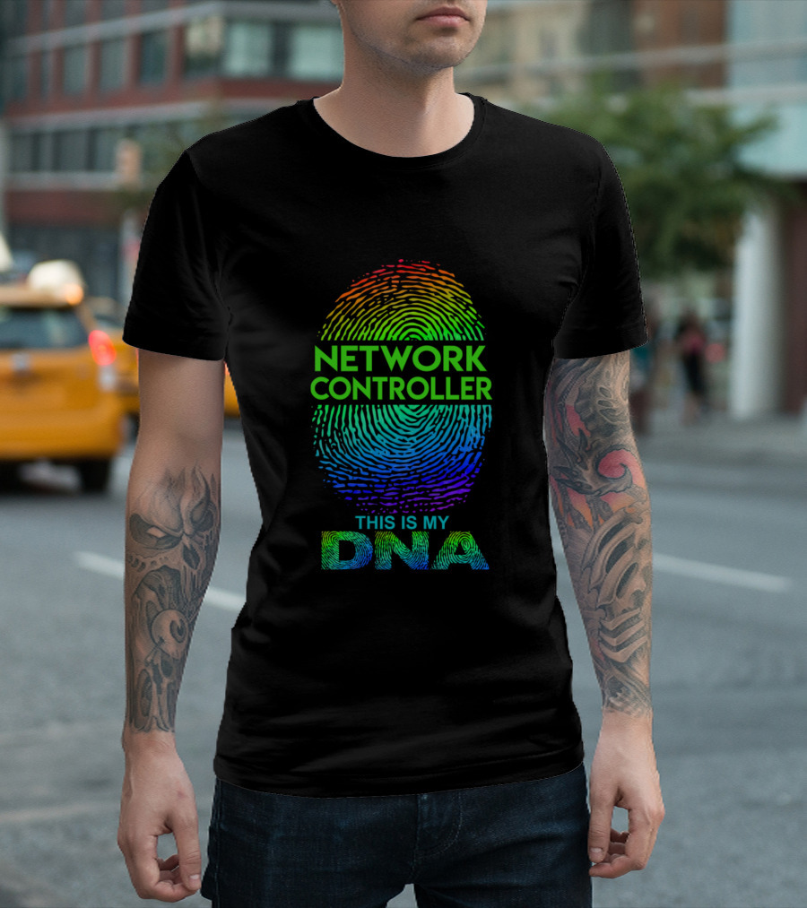 Network Controller This Is My DNA Fingerprint T-Shirt