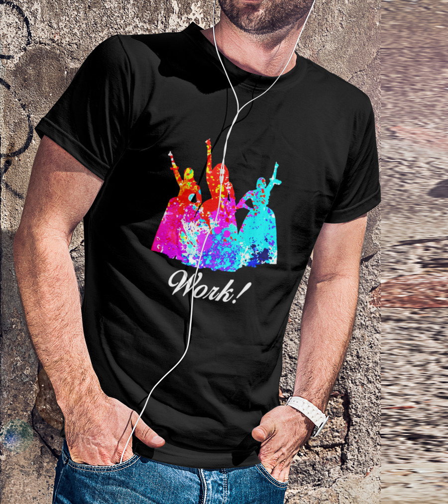 Schuyler Sisters Work Colorful T-Shirt