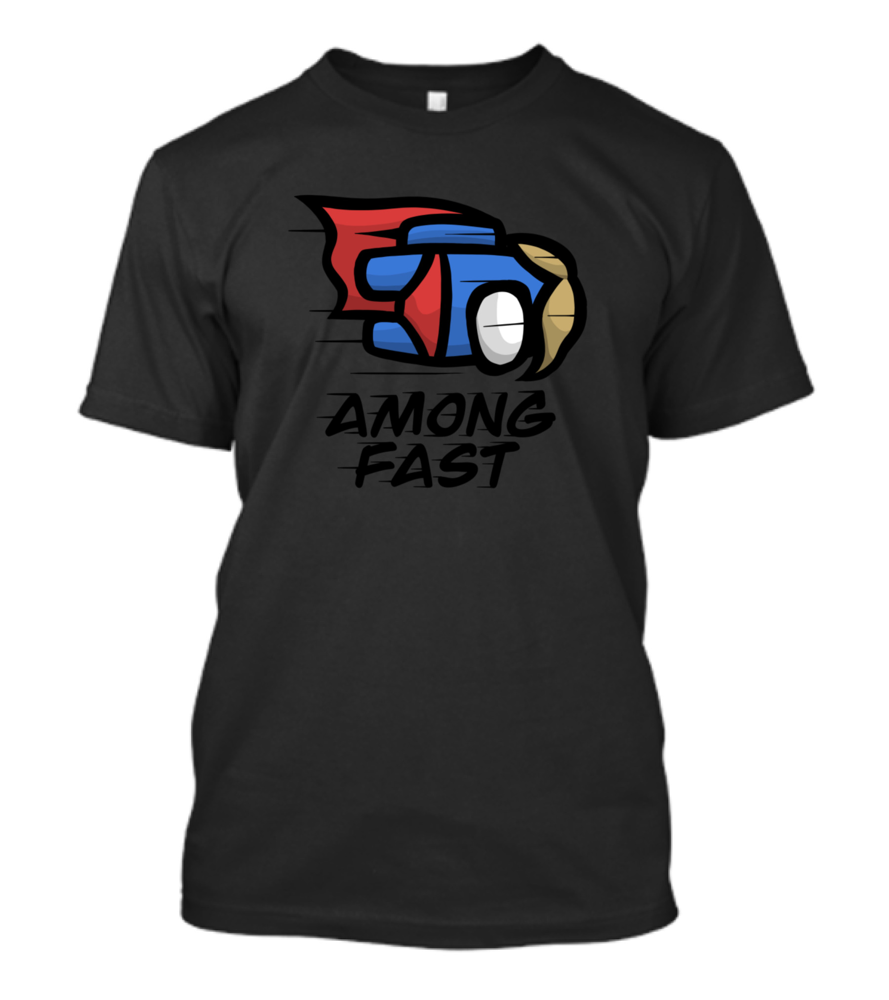 Among Fast Flying Superhero Crewmate T-Shirt