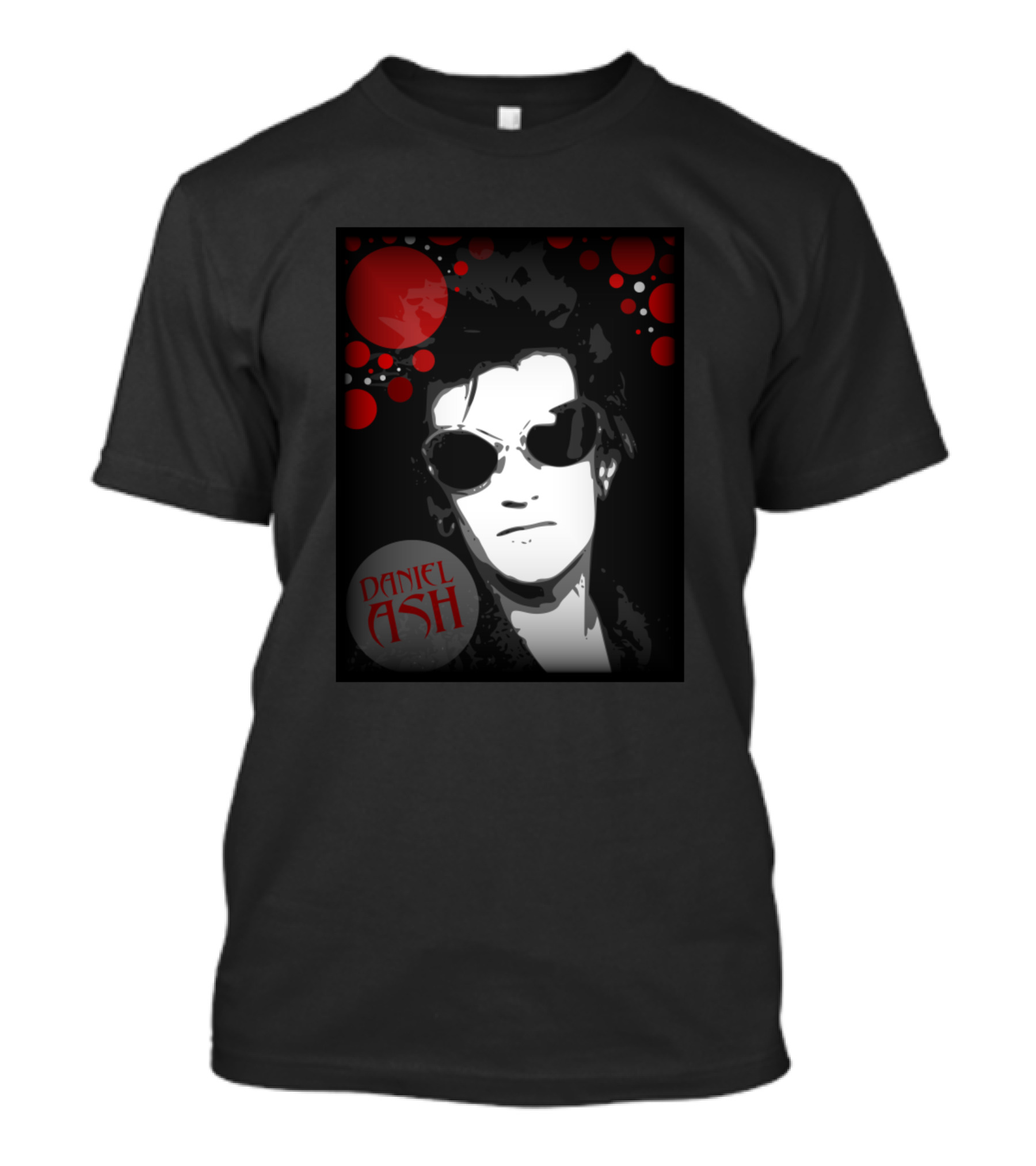 Daniel Ash Bubbles Love And Rockets T-Shirt