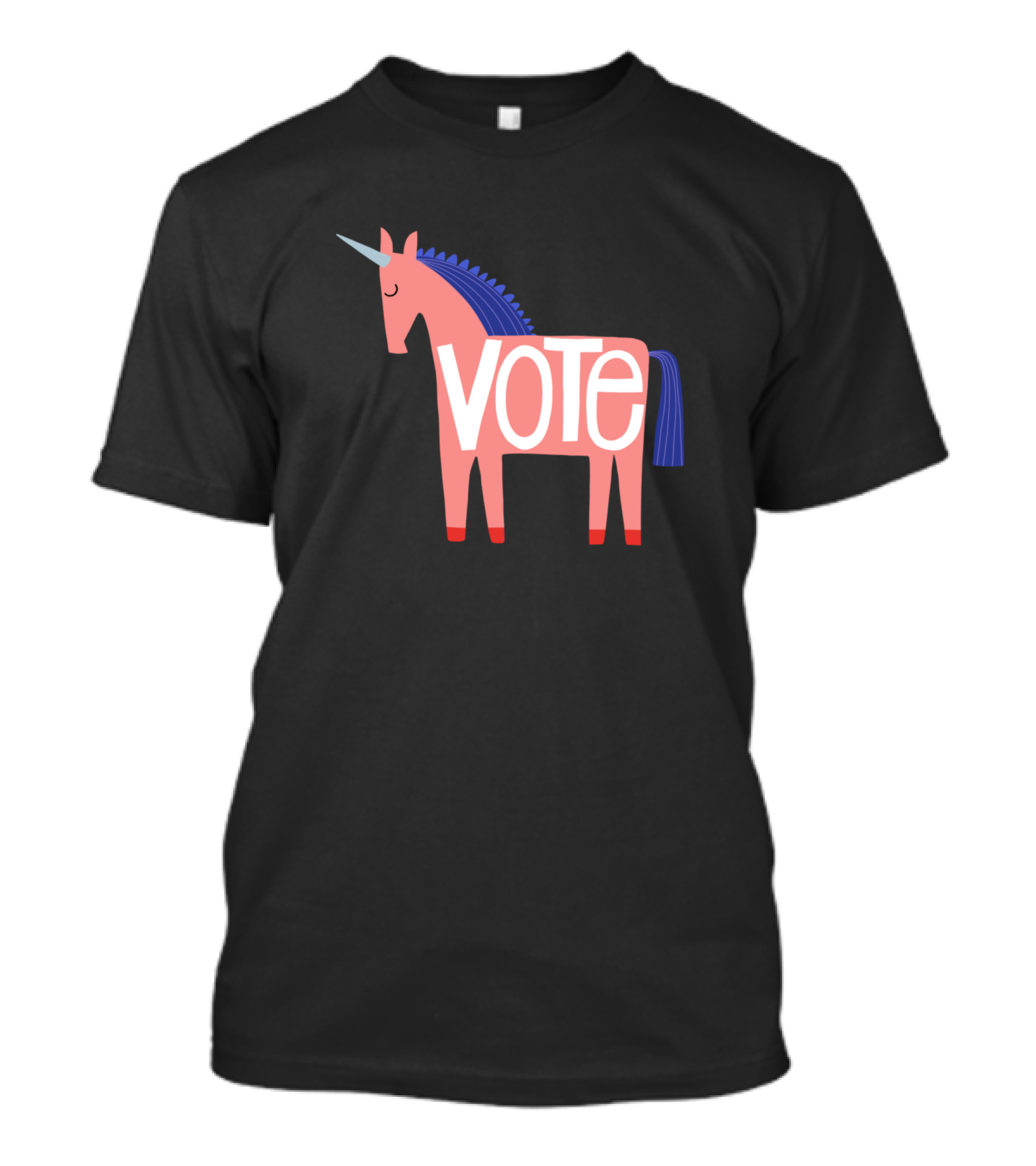 Vote Democrat Unicorn T-Shirt