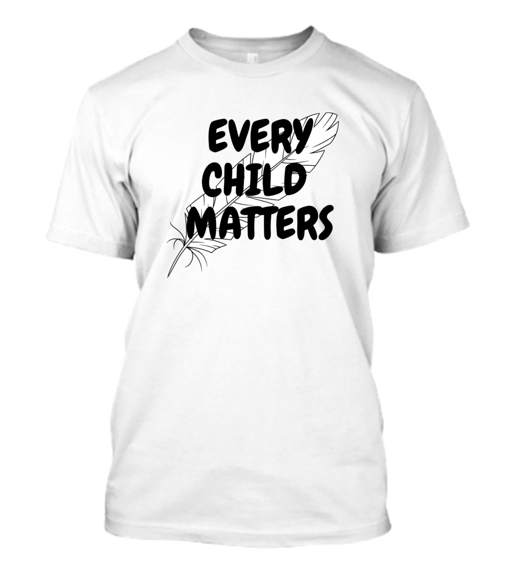 Every Child Matters Feather T-Shirt