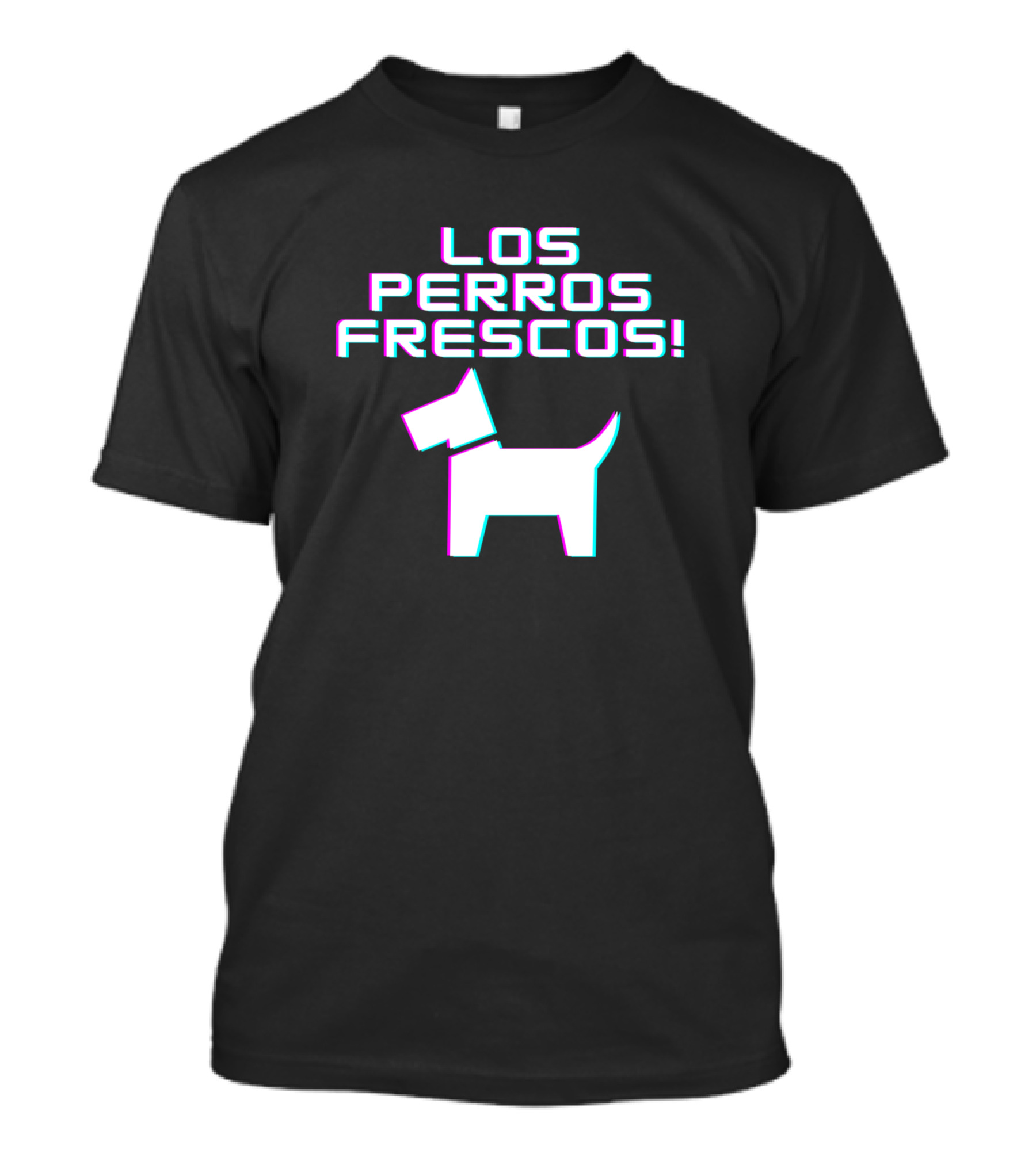 Los Perros Frescos Retro Dog T-Shirt