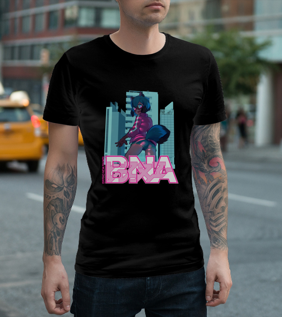 BNA Brand New Animal Michiru Urban Neon T-Shirt