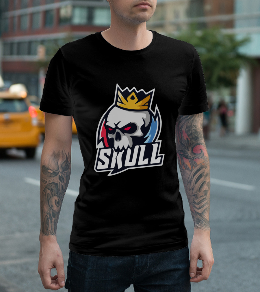 Skull Crown King Mascot T-Shirt