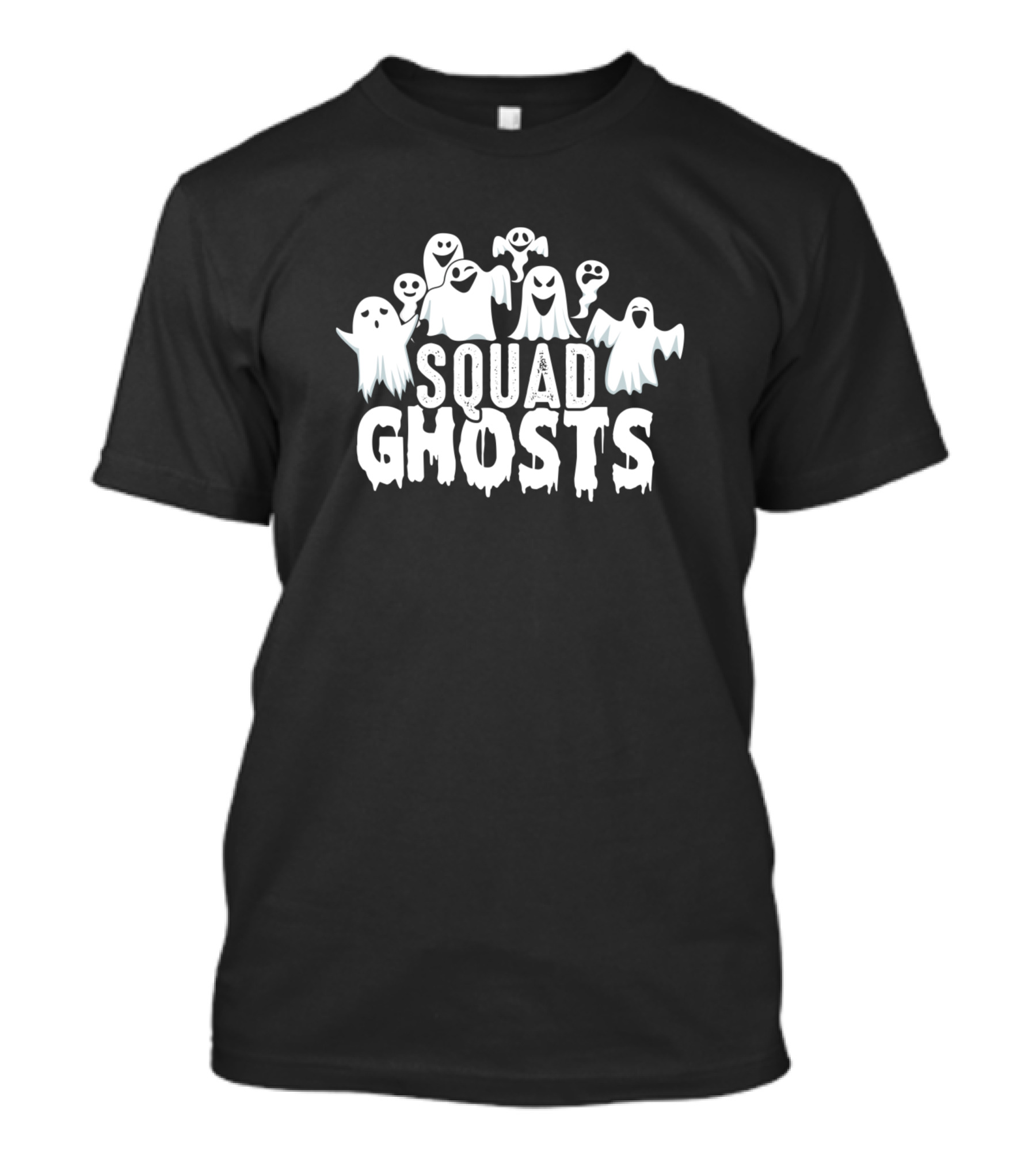 Squad Ghosts Halloween Party Crew T-Shirt