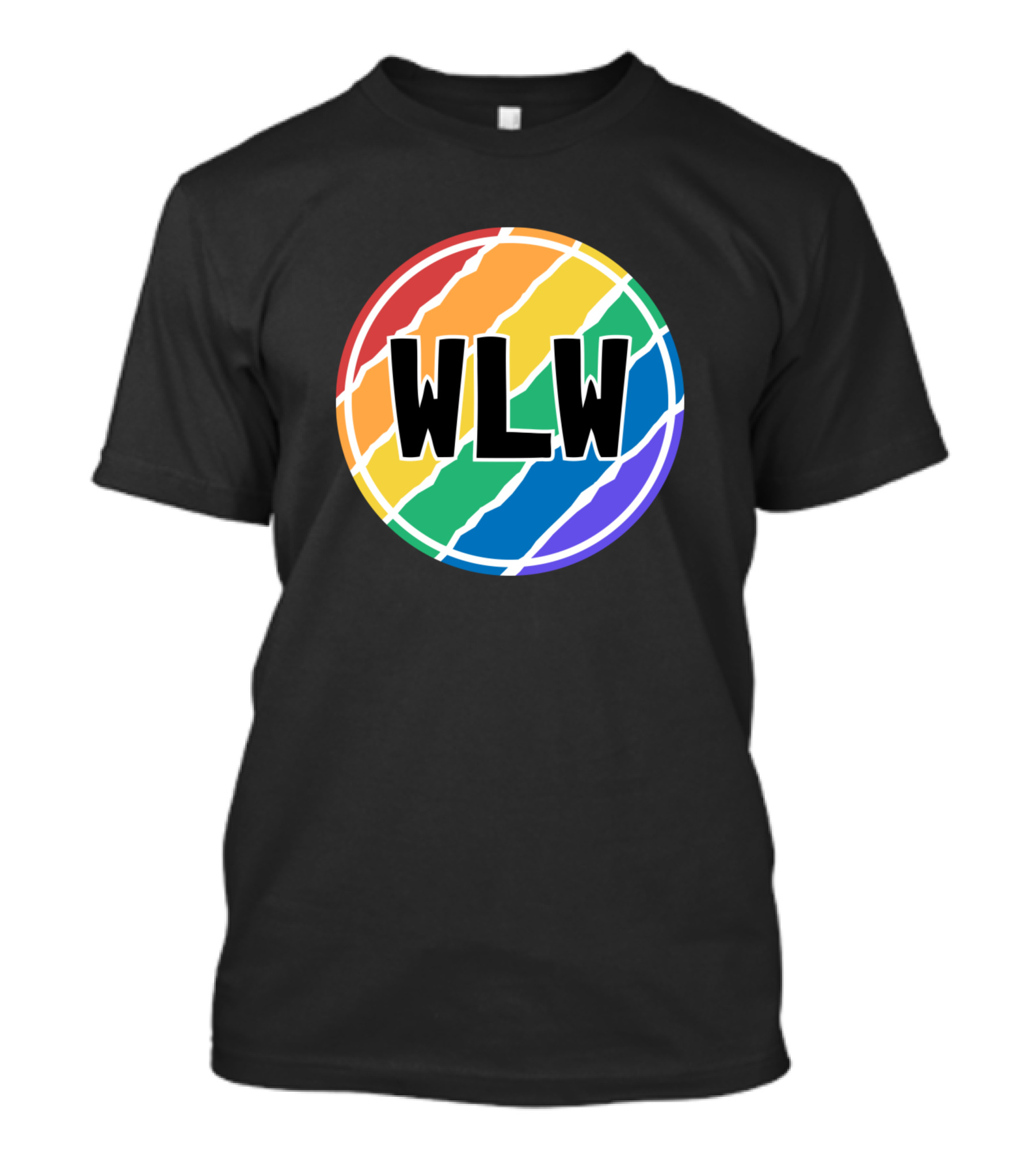 WLW Rainbow Woman Loving T-Shirt