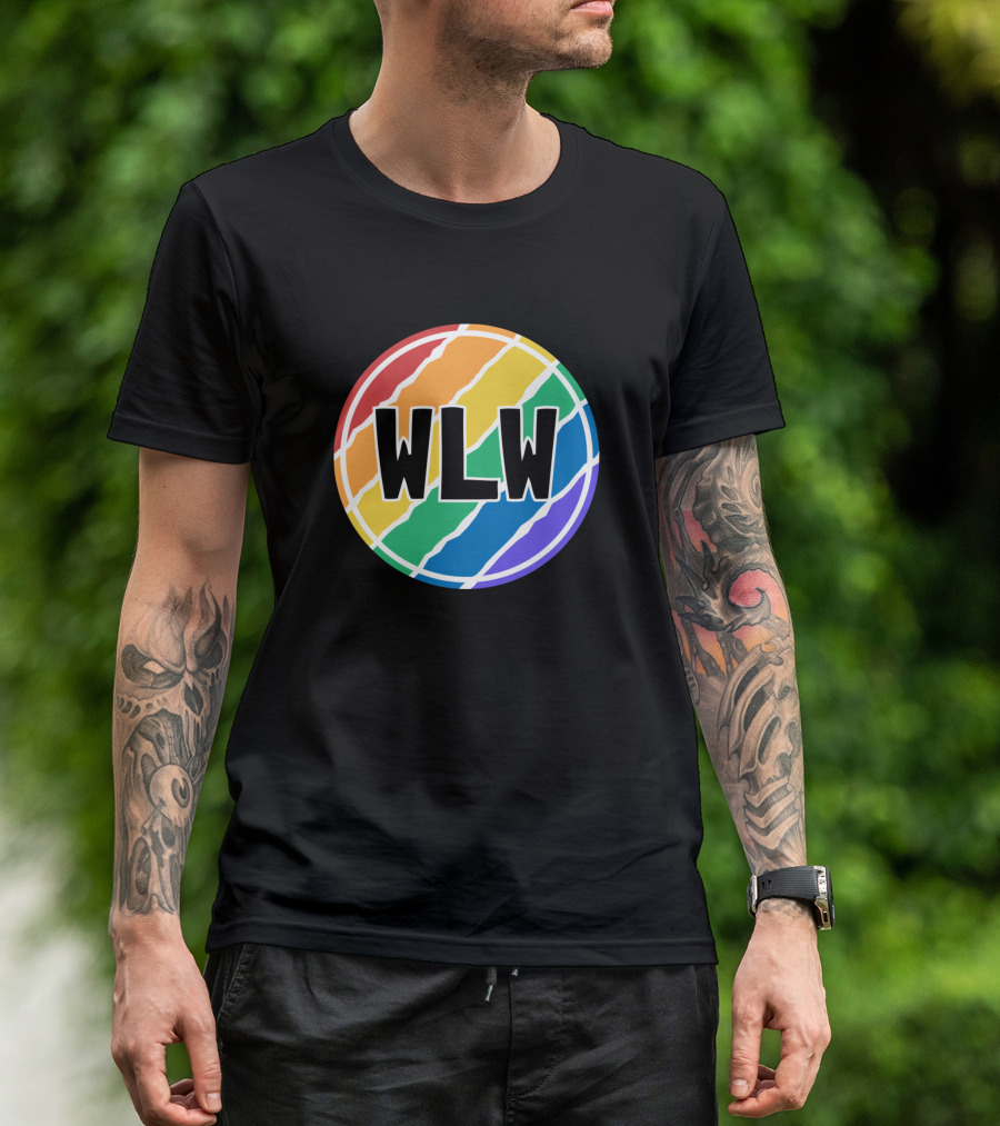 WLW Rainbow Woman Loving T-Shirt