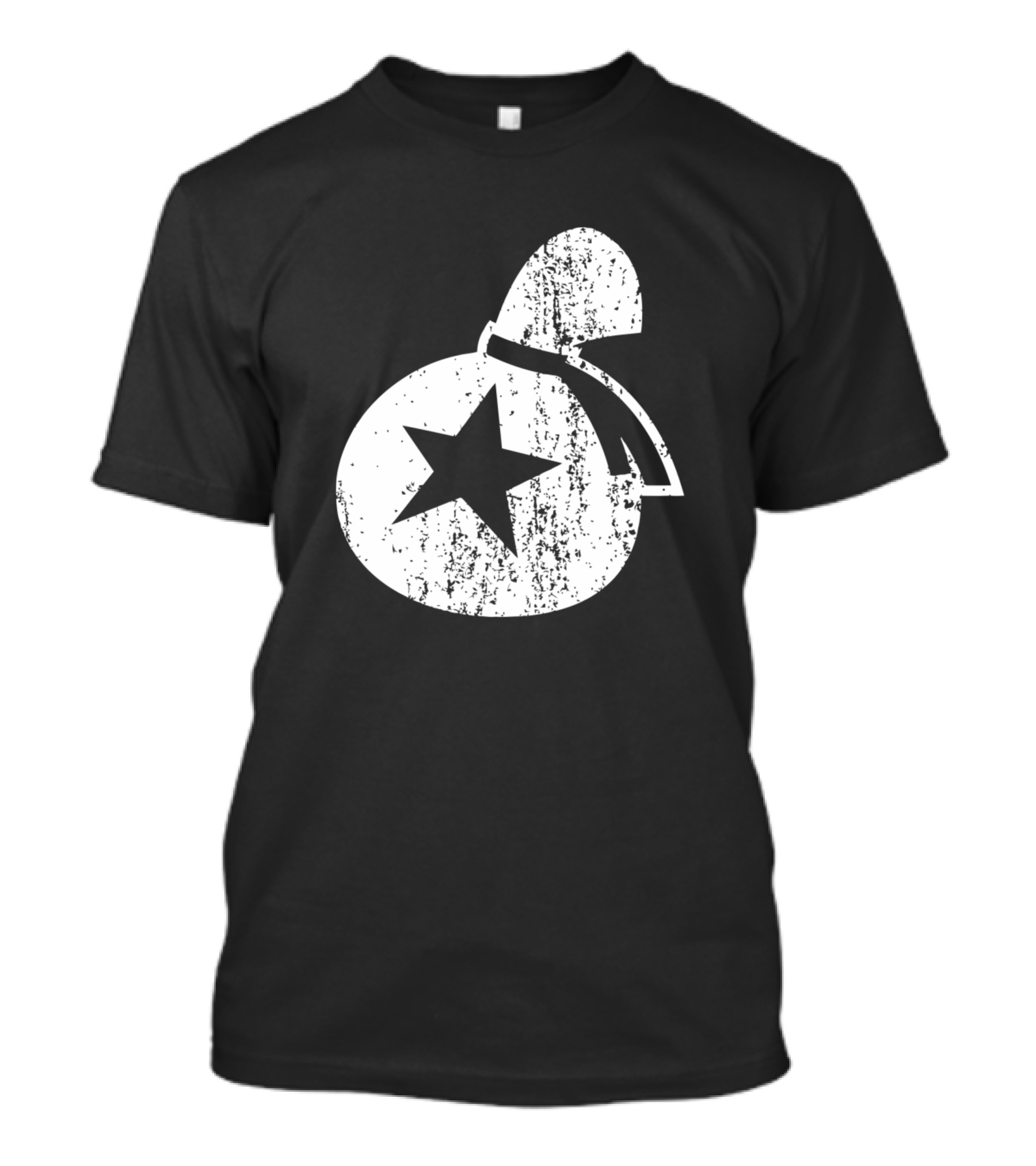 Animal Crossing Bell Bag Star Icon White T-Shirt