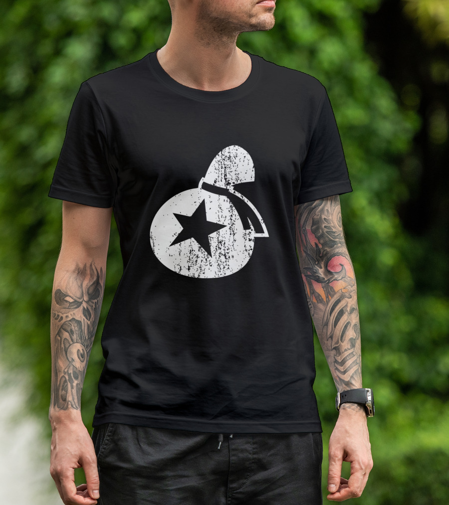 Animal Crossing Bell Bag Star Icon White T-Shirt
