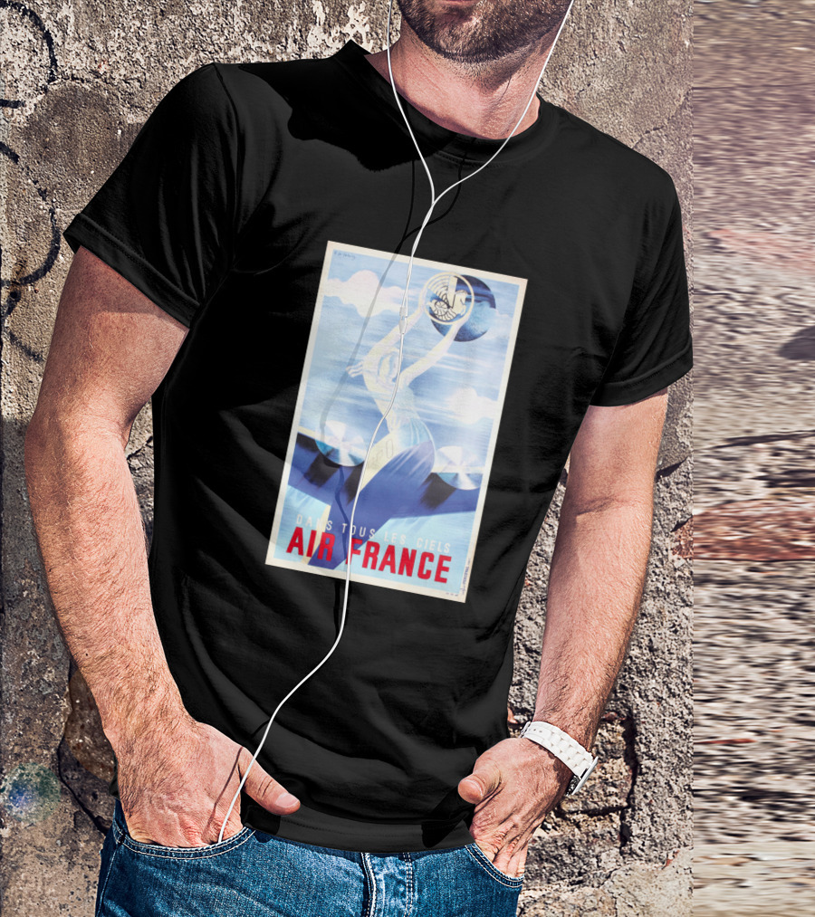 DANS TOUS LES CIELS AIR FRANCE T-Shirt