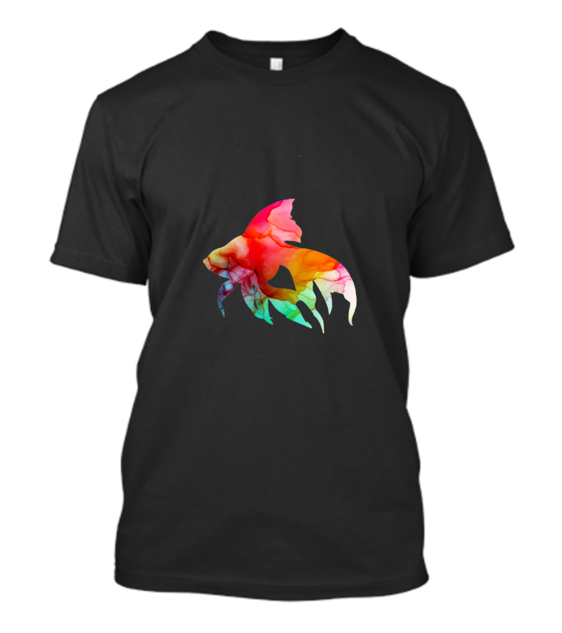 Goldfish Vibrant Abstract T-Shirt