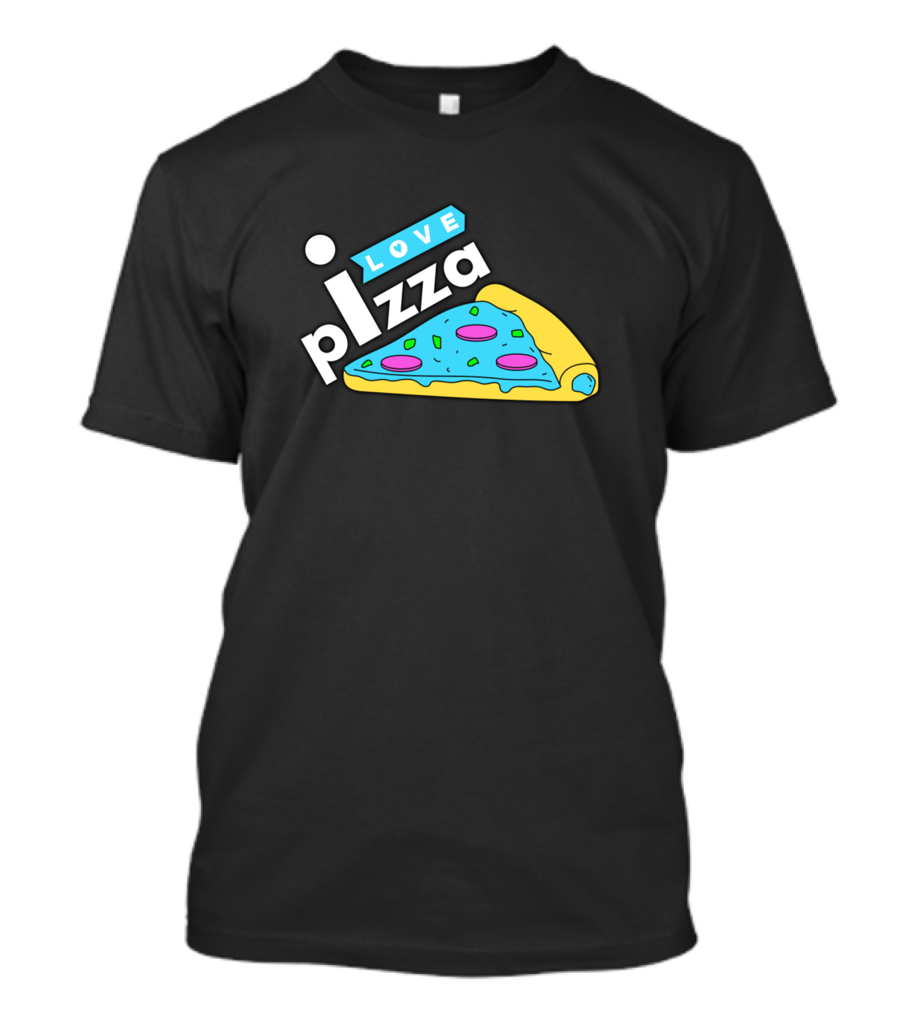 Love Pizza Slice Quirky T-Shirt