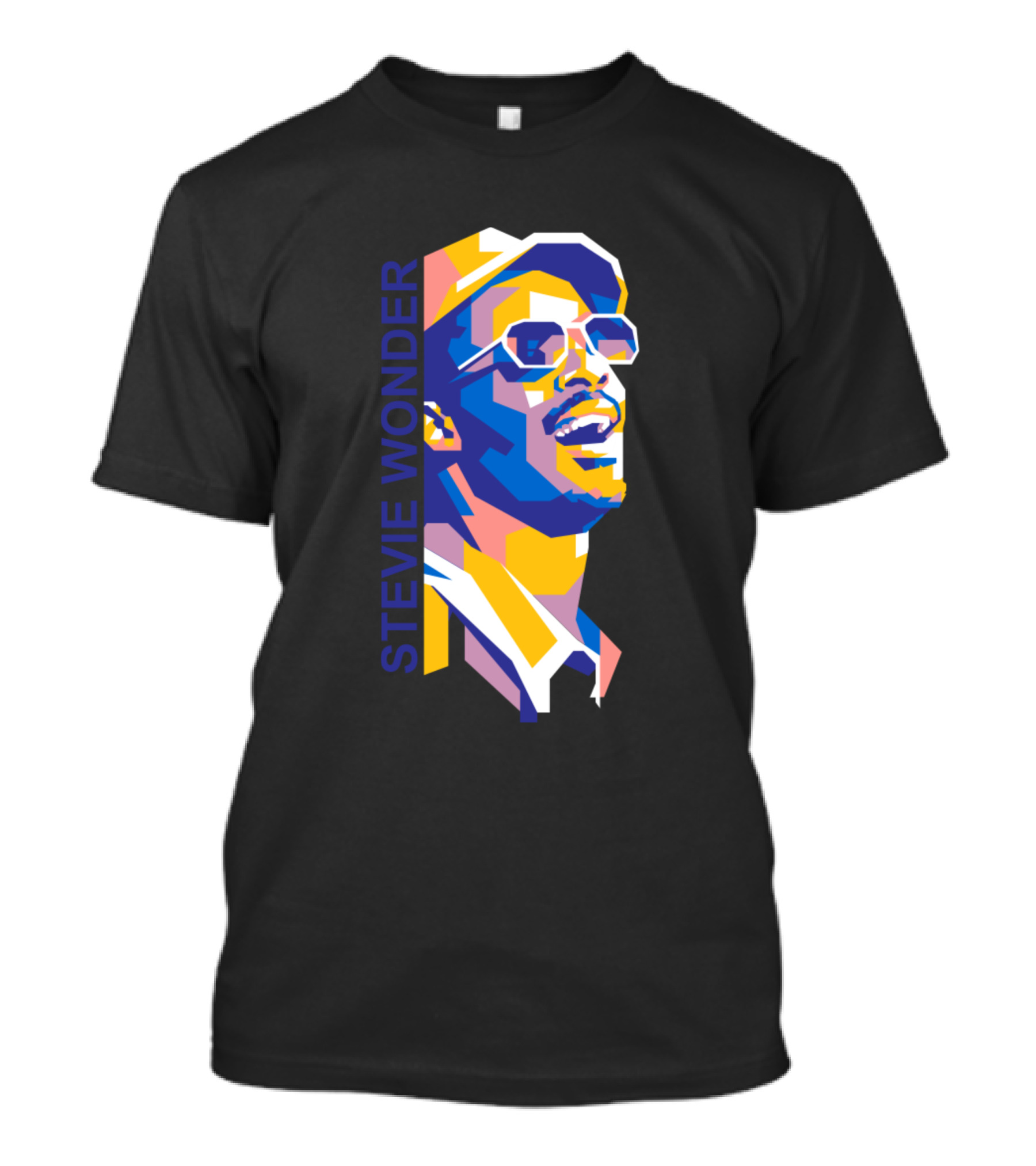 Stevie Wonder Colorful Pop T-Shirt