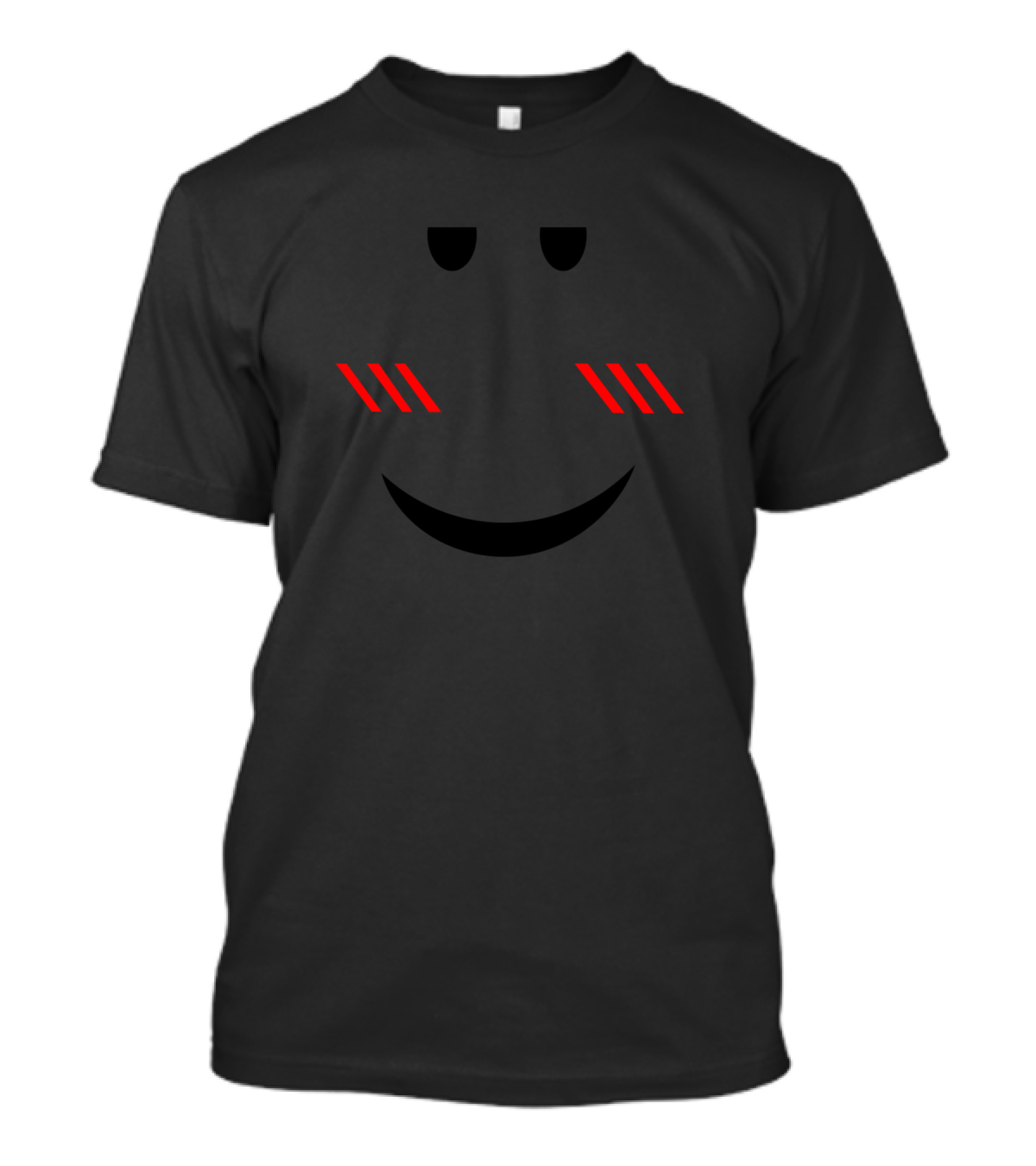 Super Super Chill Face Minimalist Red Cheeks T-Shirt