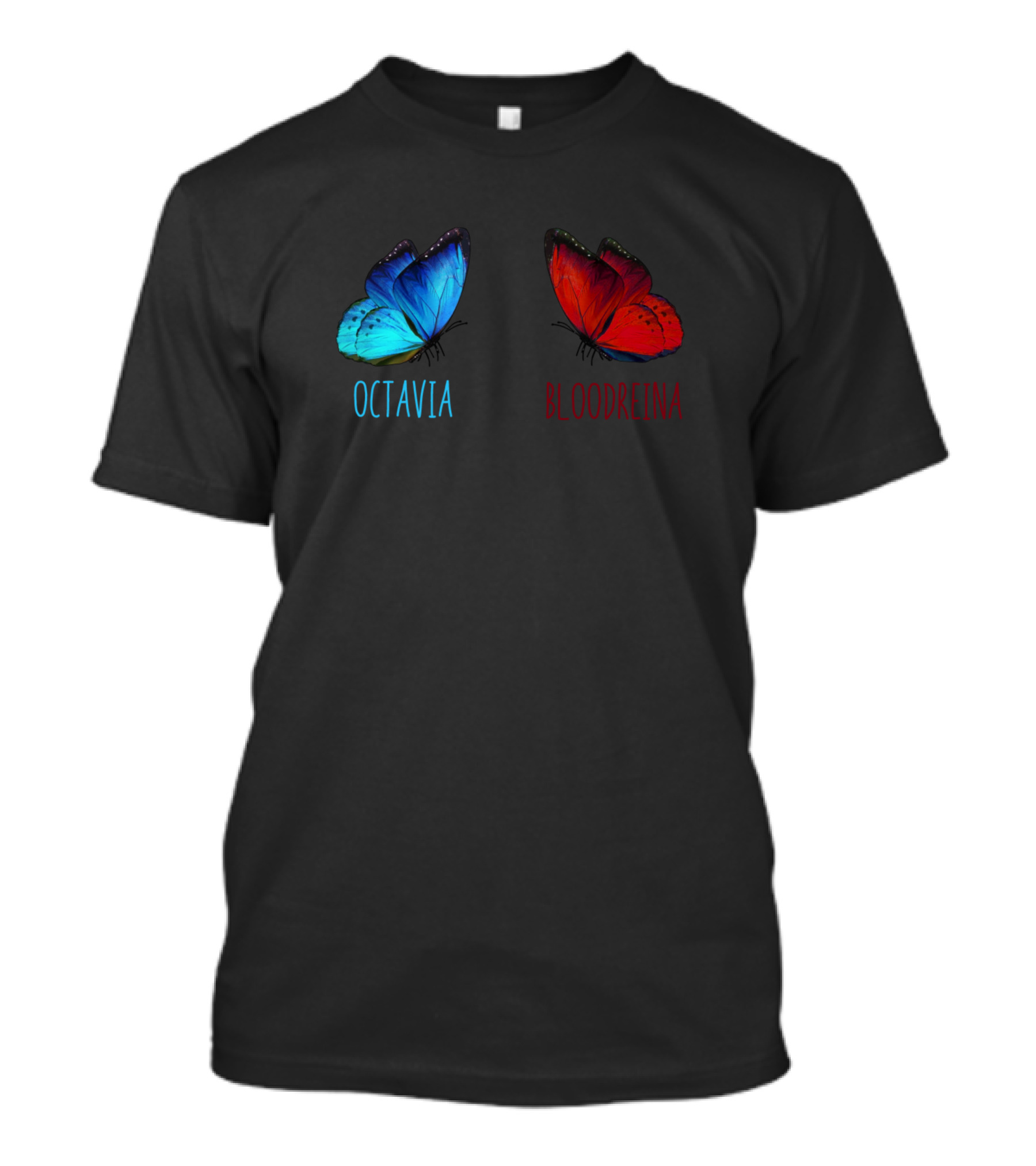 Octavia Bloodreina The 100 Butterfly Contrast T-Shirt