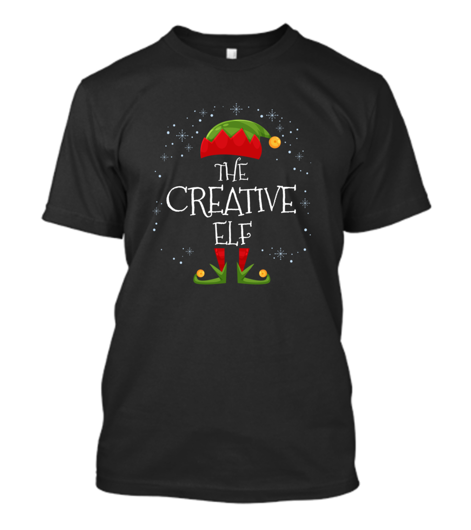 The Creative Elf Family Matching Group Festive Holiday T-Shirt