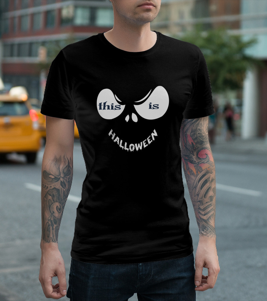 This Is Halloween Face T-Shirt
