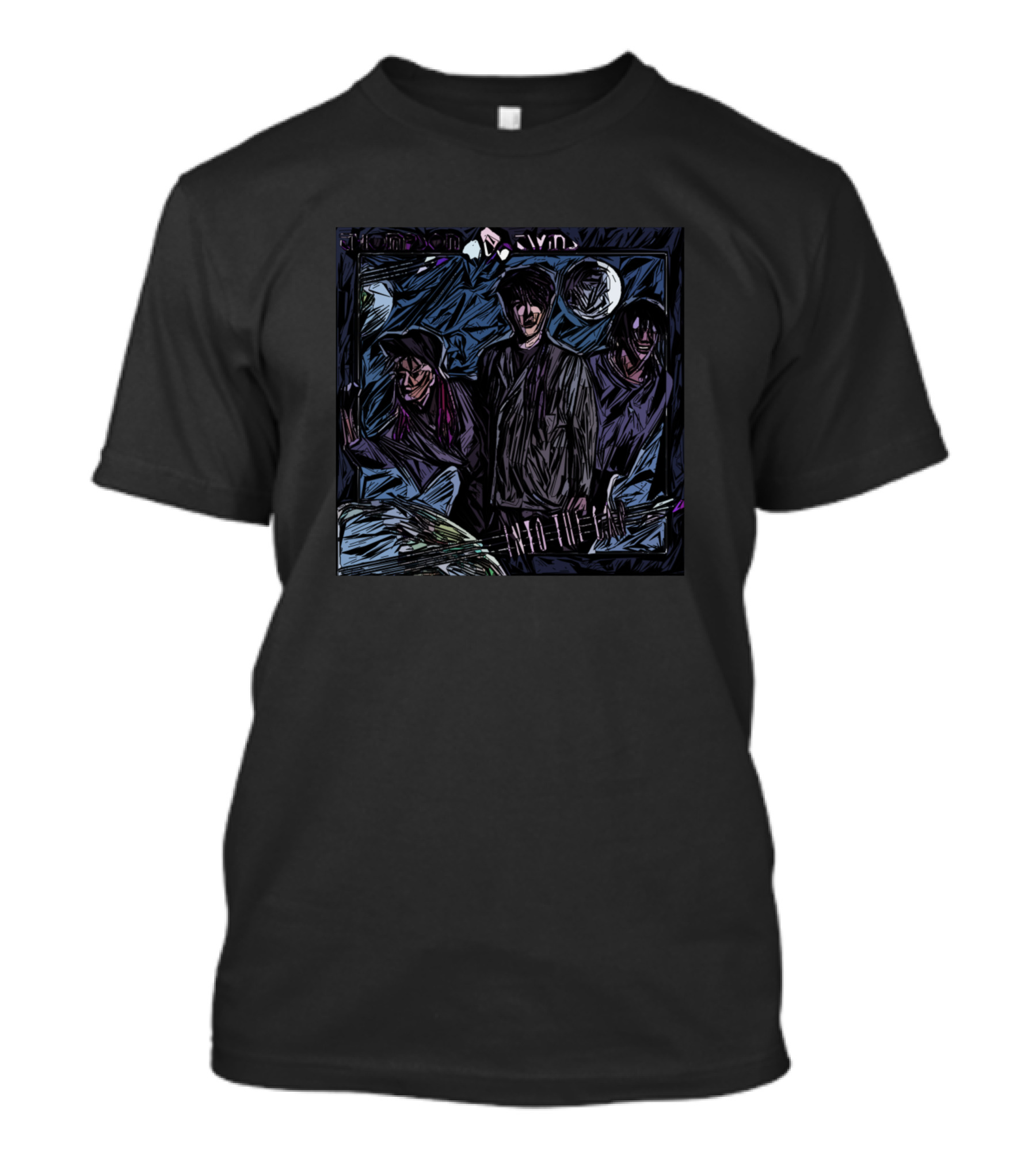 Thomsons Twins Into The Gap Stylized Album T-Shirt