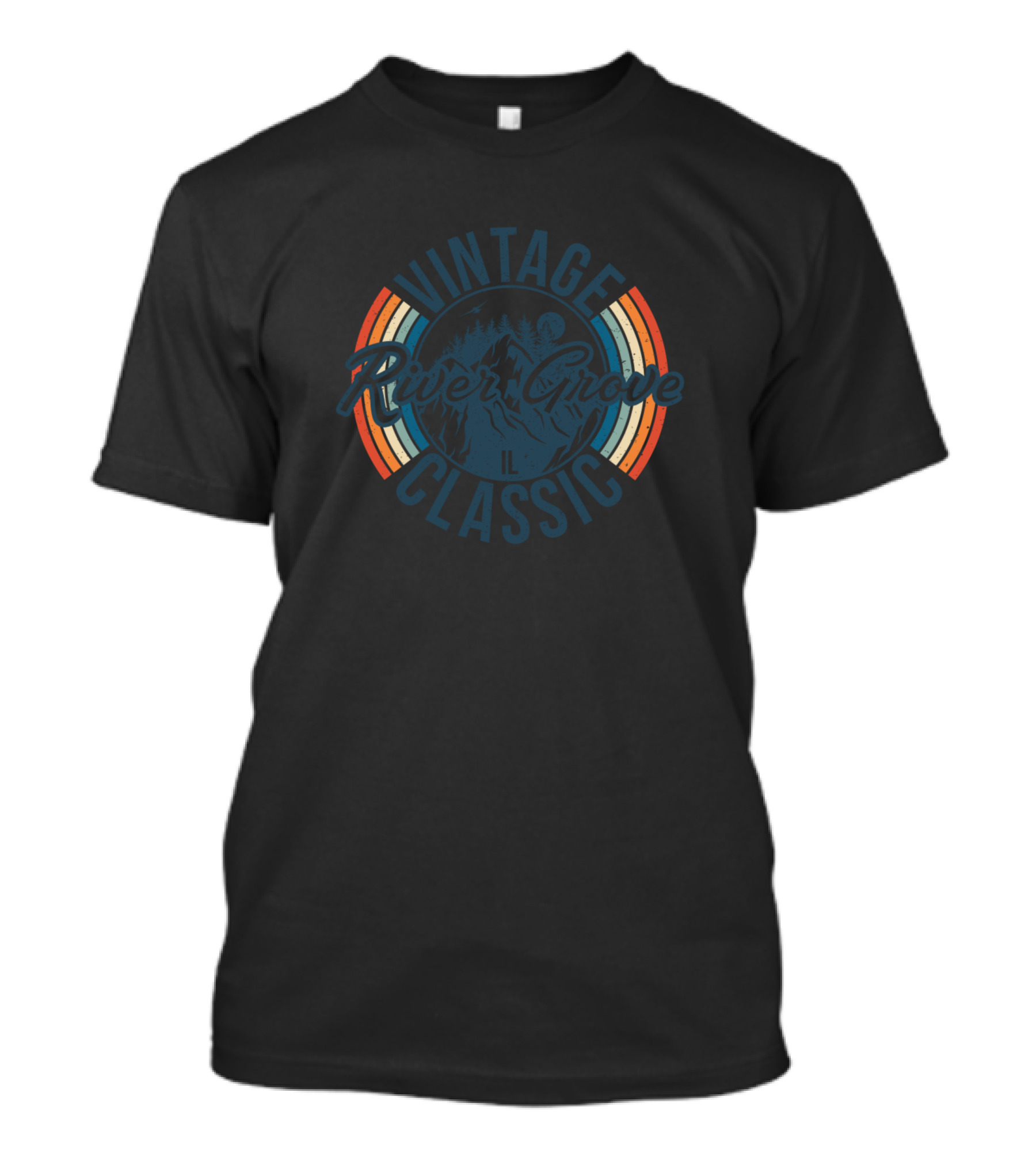 Vintage River Grove IL Classic T-Shirt