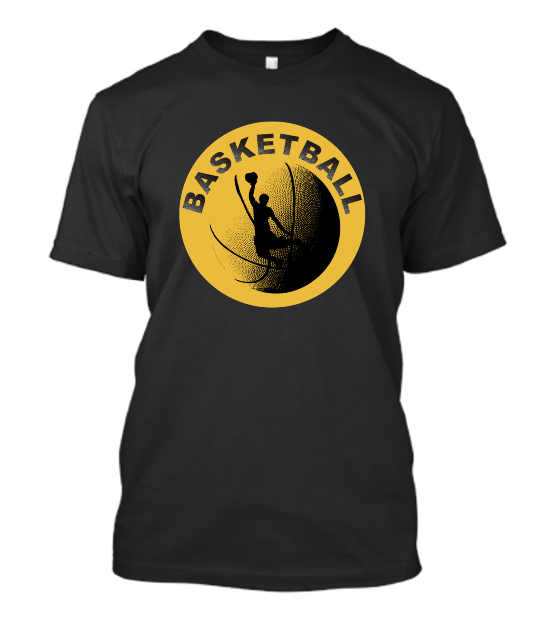 Basketball Dunk Lover Silhouette In Action T-Shirt