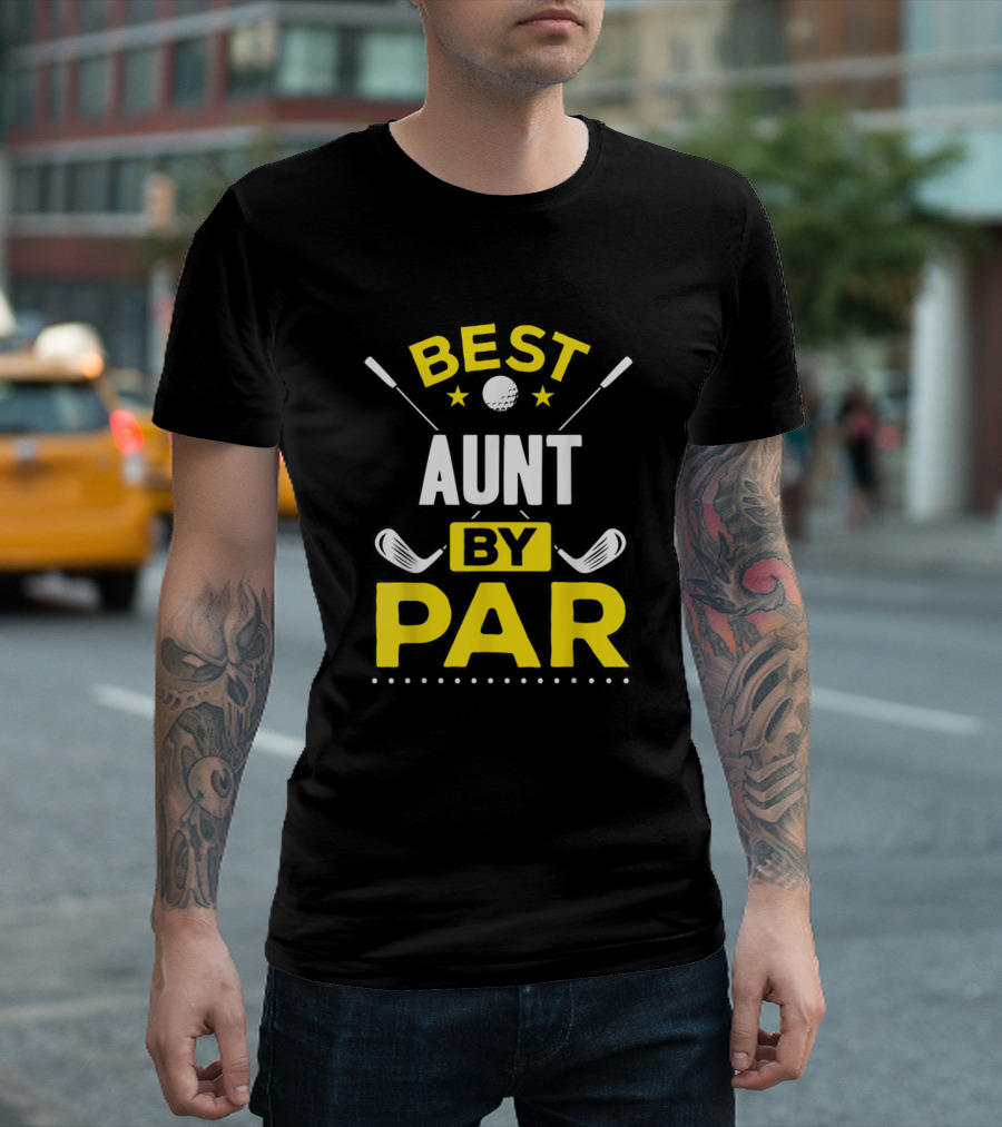 Best Aunt By Par Golf Aunt Best Aunt By Par T-Shirt