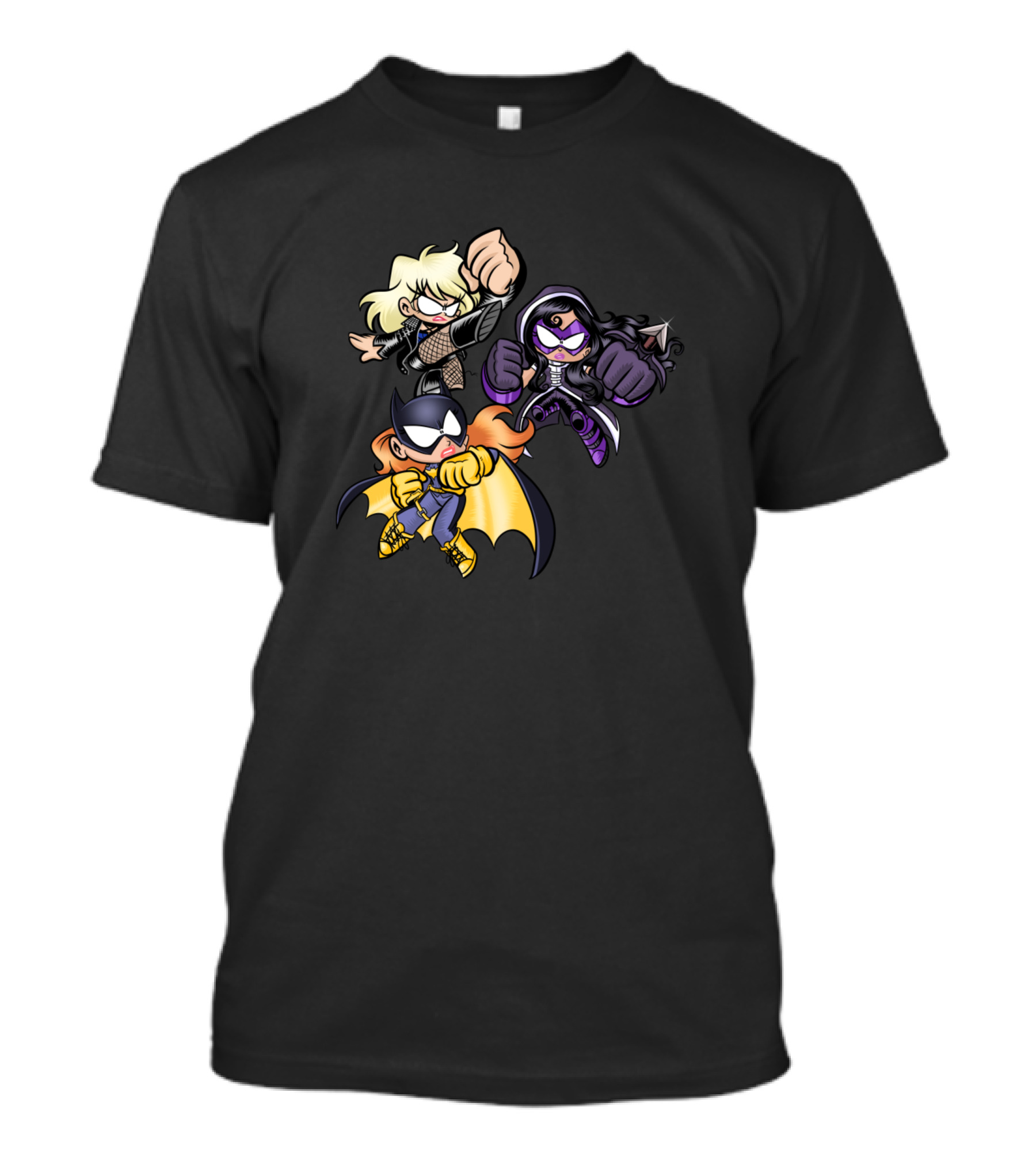 Birdsofpreycuties Batgirl Black Canary Huntress T-Shirt