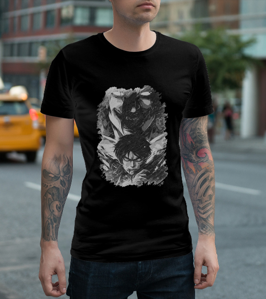 Eren Yeager Attack Titan Transformation T-Shirt