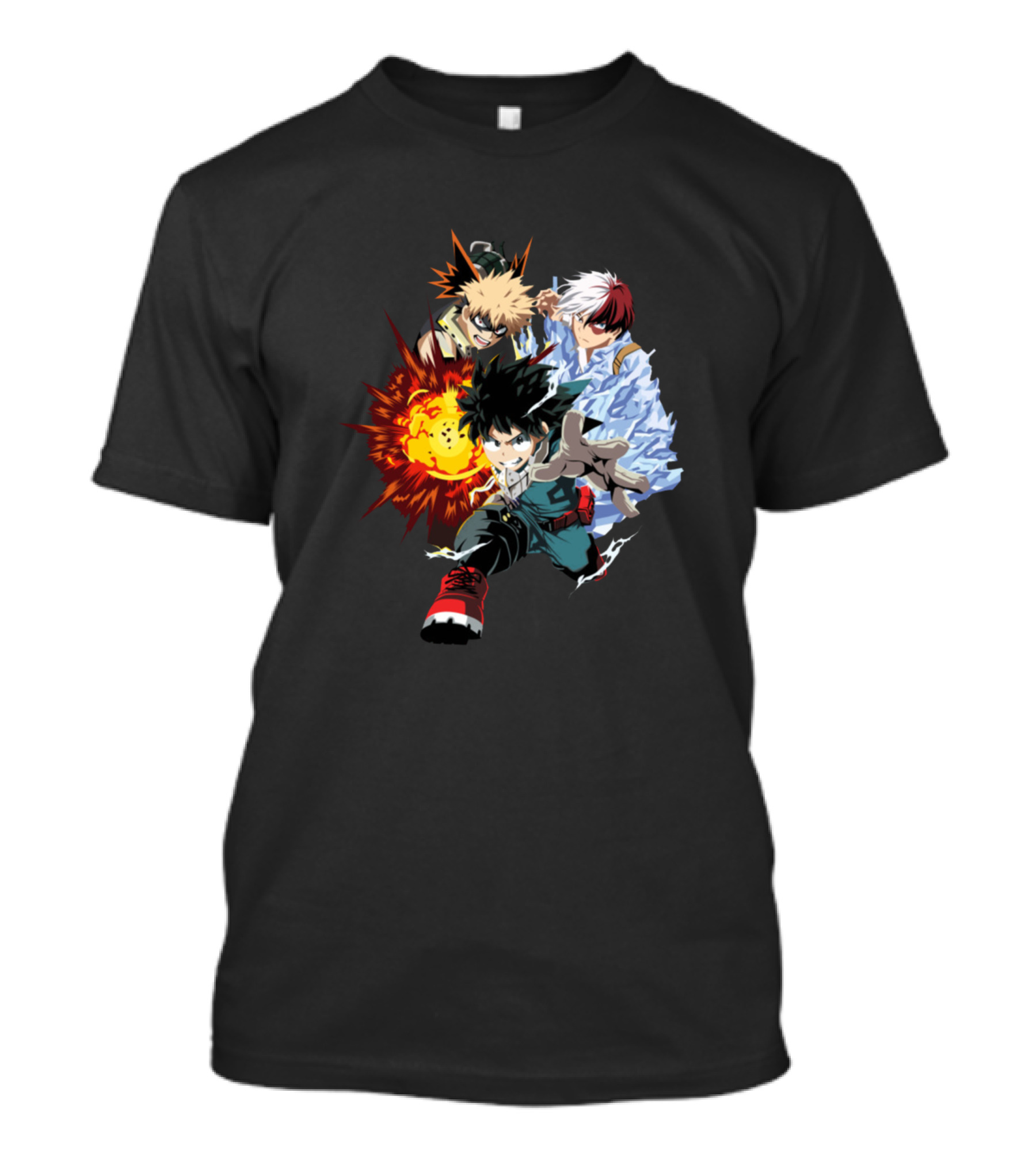 My Hero Academia Trio Midoriya Bakugo Todoroki T-Shirt