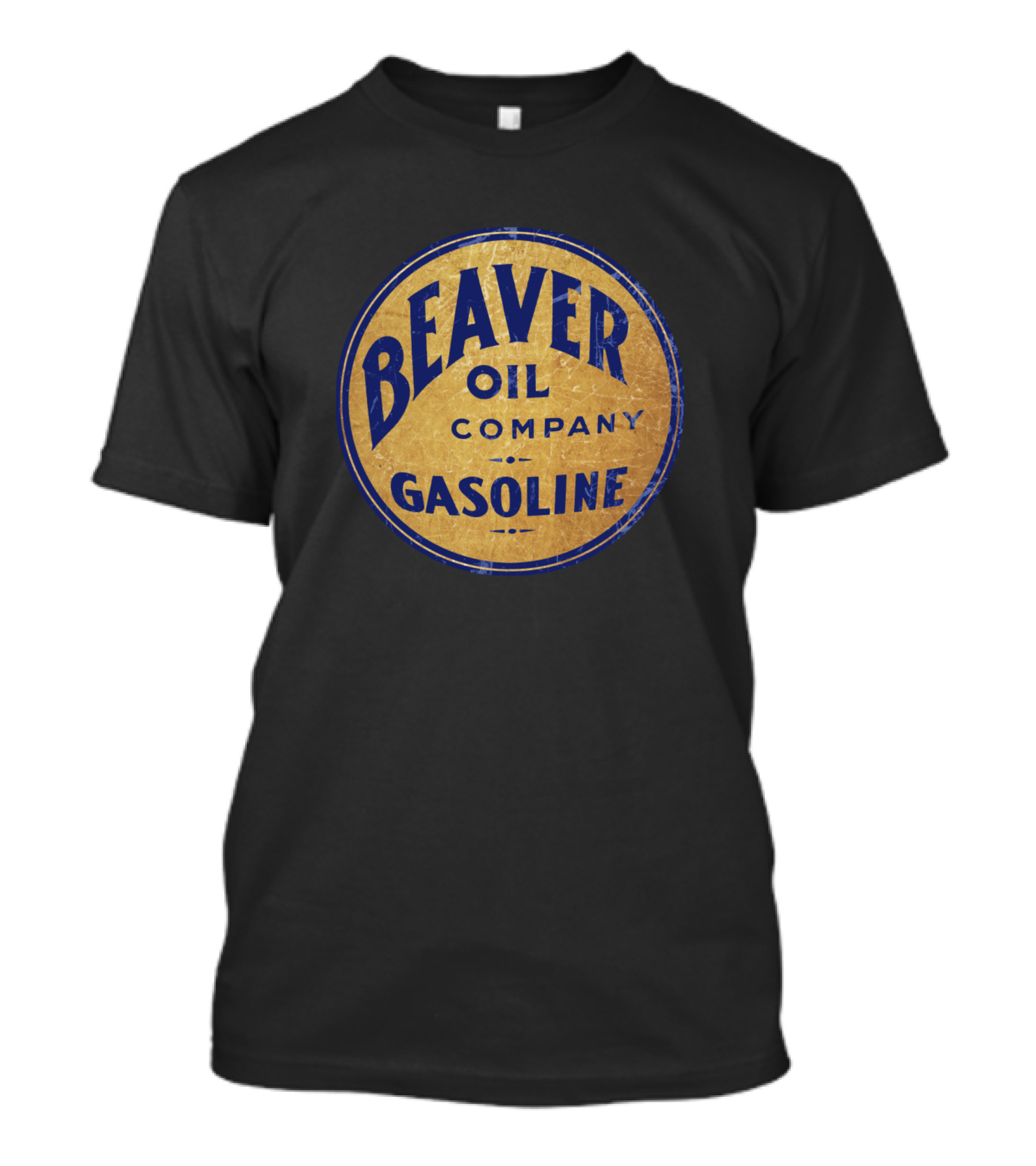 Beaver Oil Company Gasoline Vintage T-Shirt