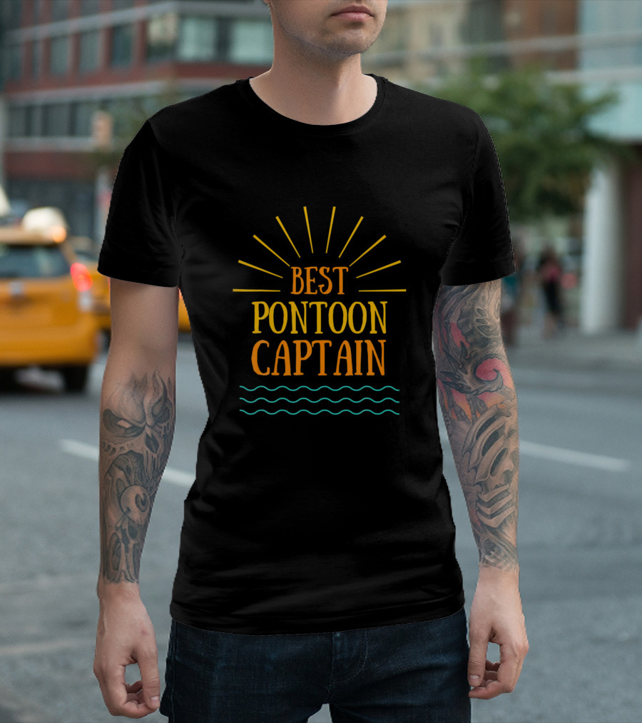 Best Pontoon Captain T-Shirt