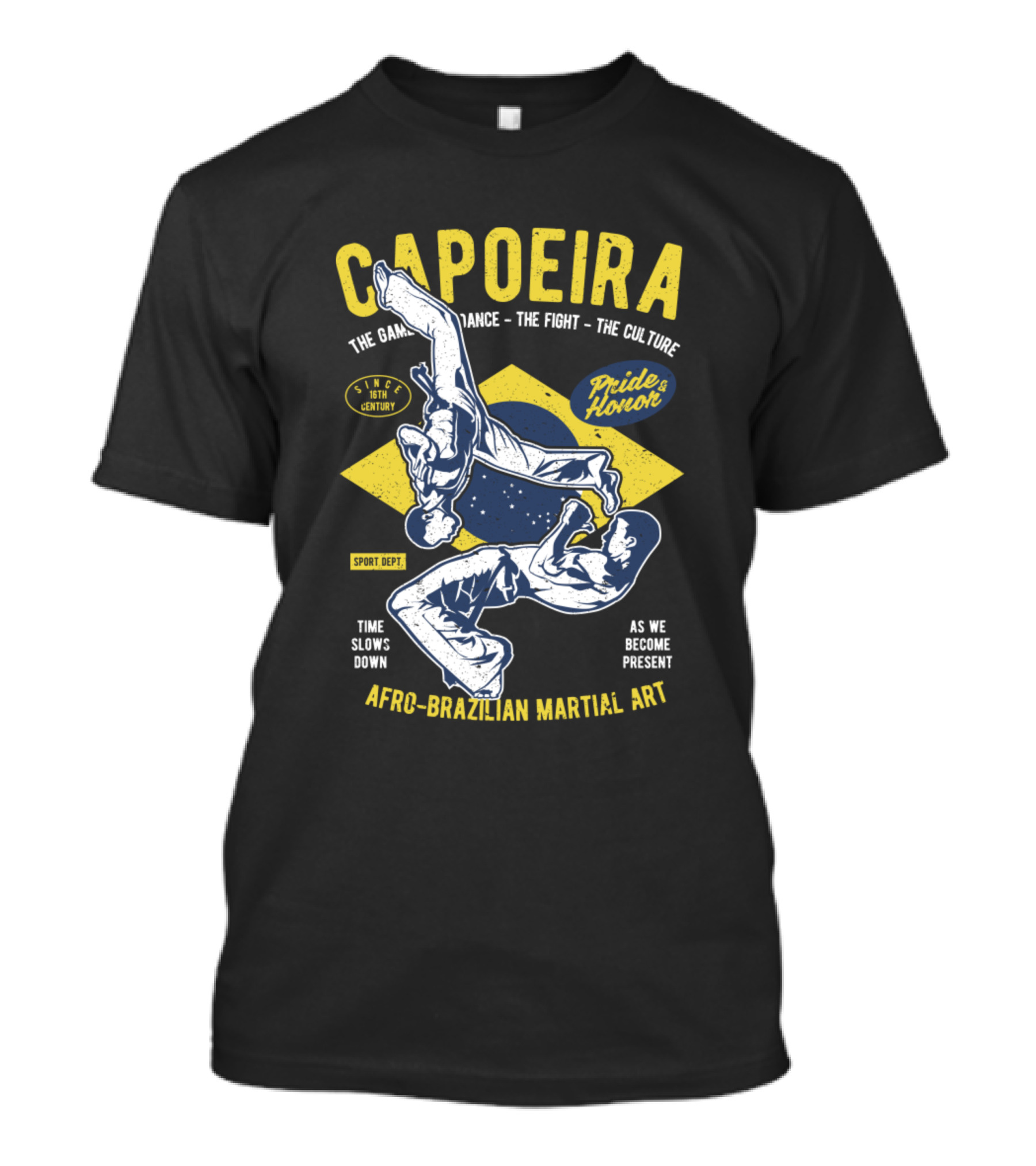 Capoeira Afro-Brazilian Martial Art The Game The Dance The Fight The Culture T-Shirt