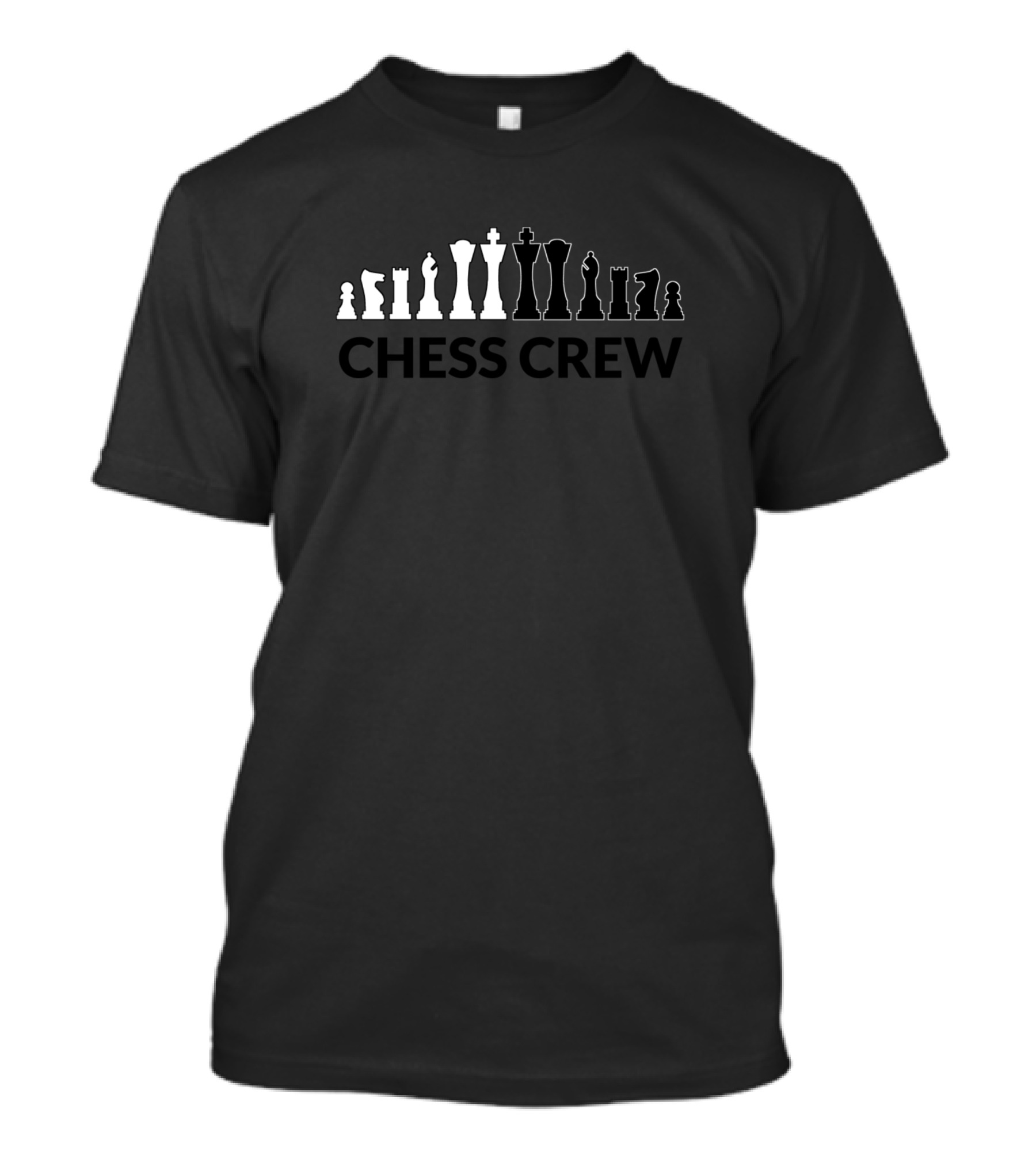 Chess Crew Classic Pieces Lineup T-Shirt