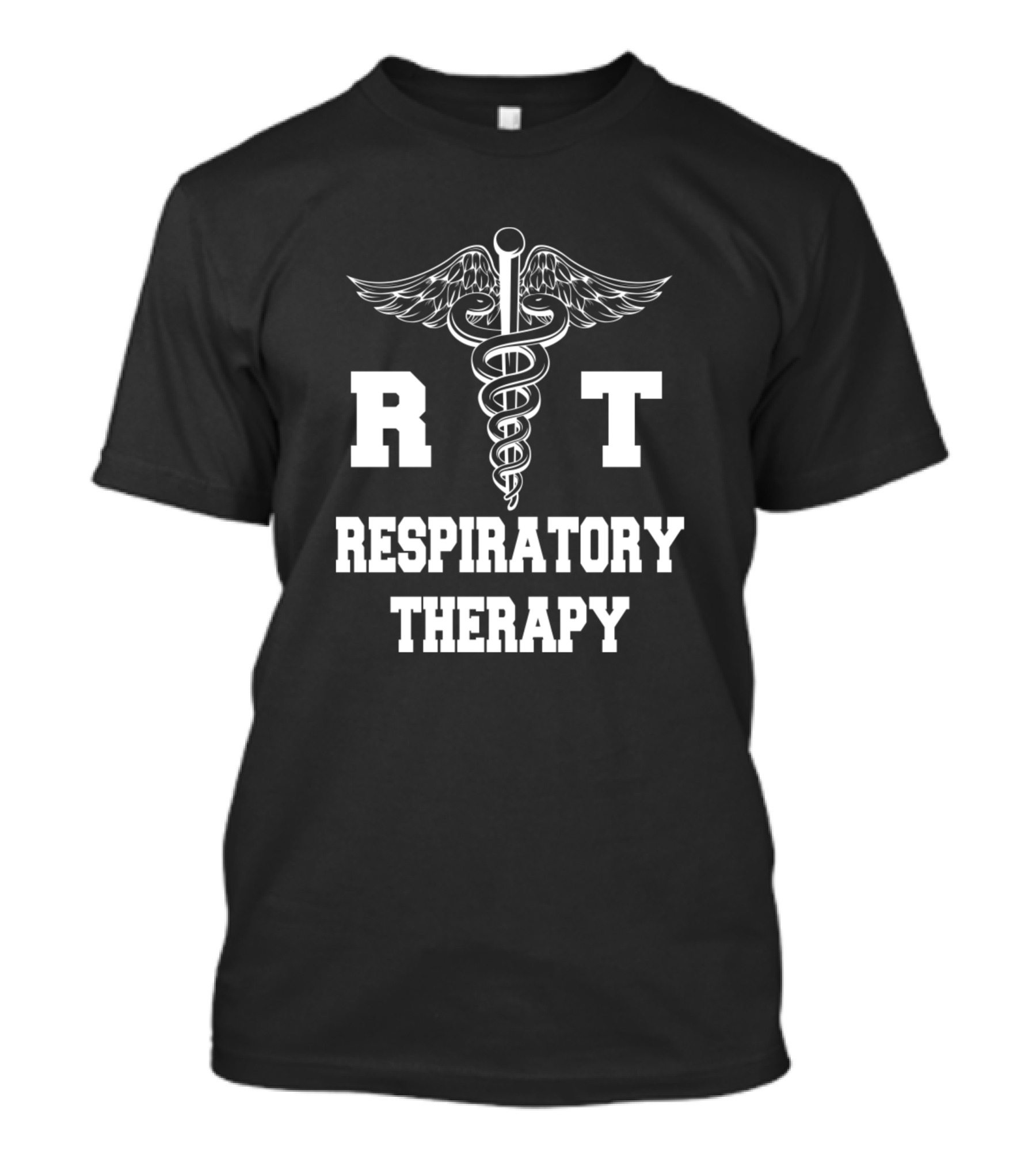 RT Caduceus Respiratory Therapy Therapist T-Shirt