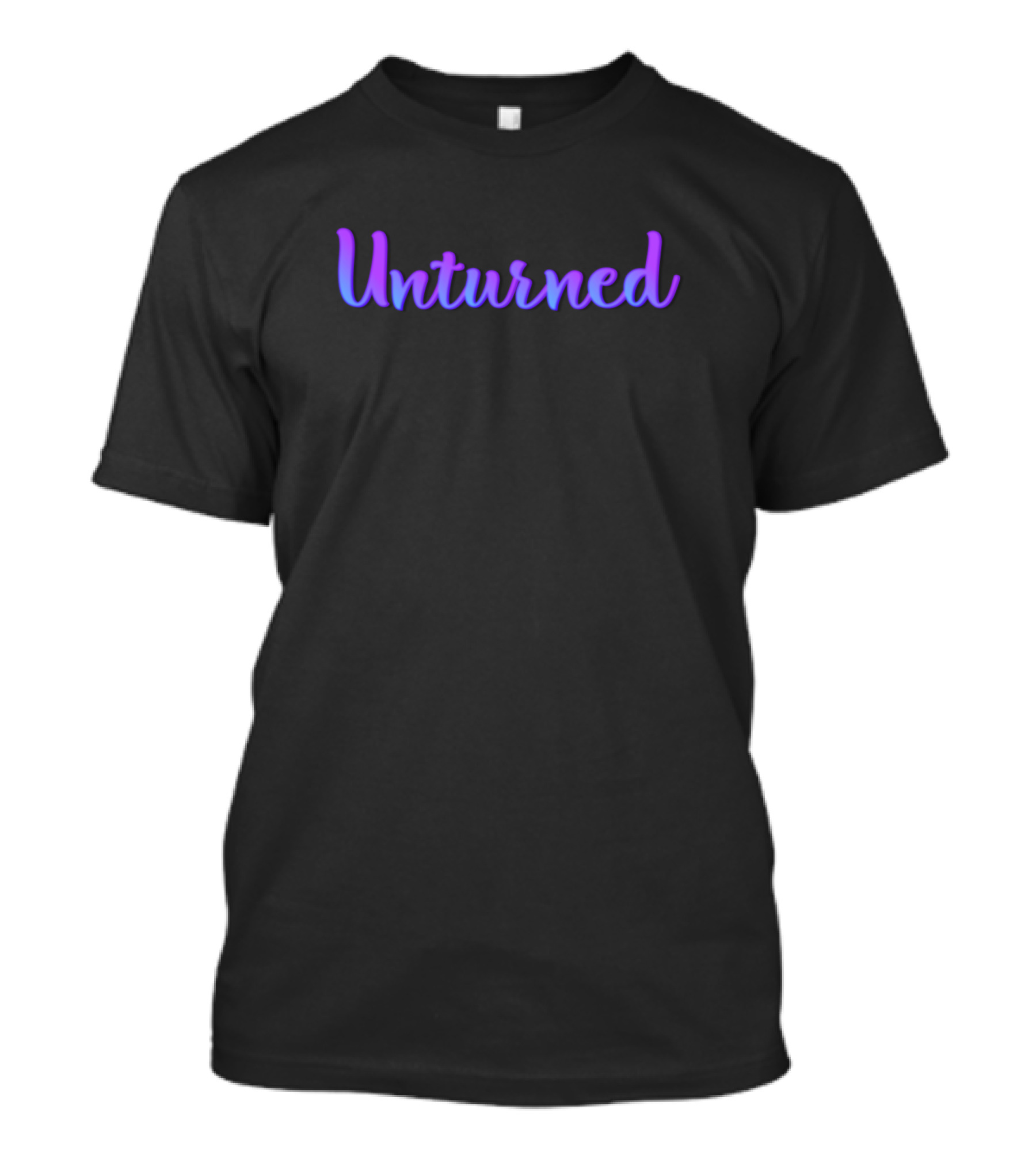 Unturned Retro Gradient Script T-Shirt